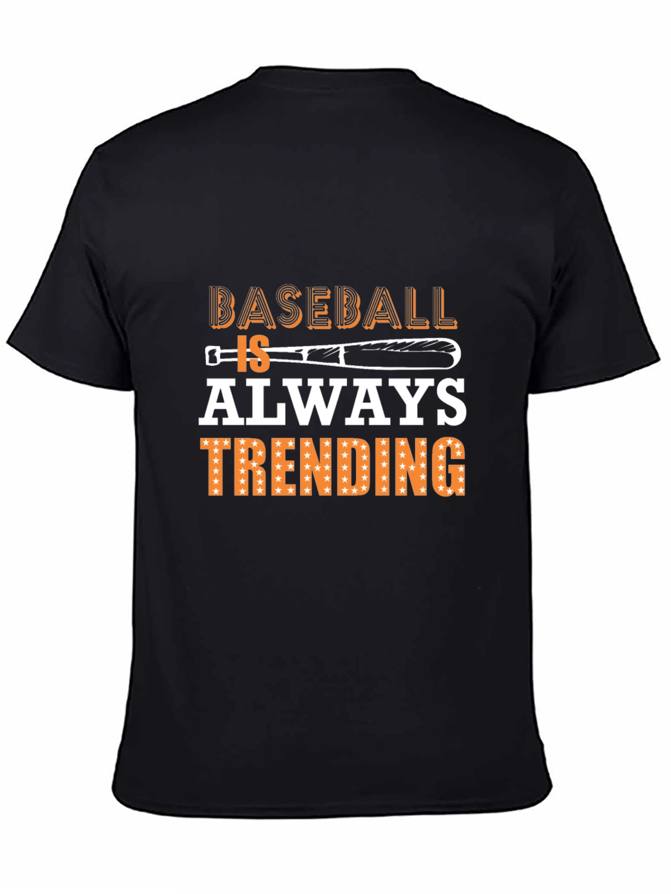 Black Baseball Is Always Trending T-Shirt view 4