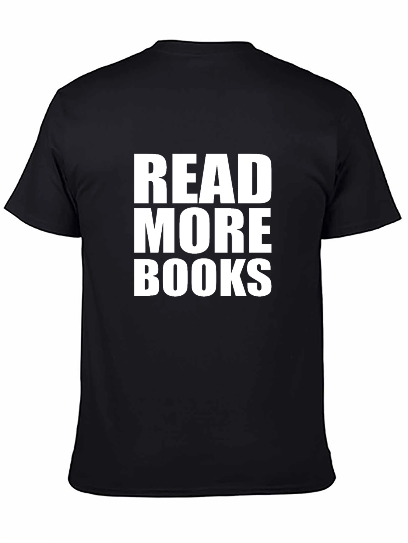 Black Read More Books Graphic T-Shirt - Black view 4