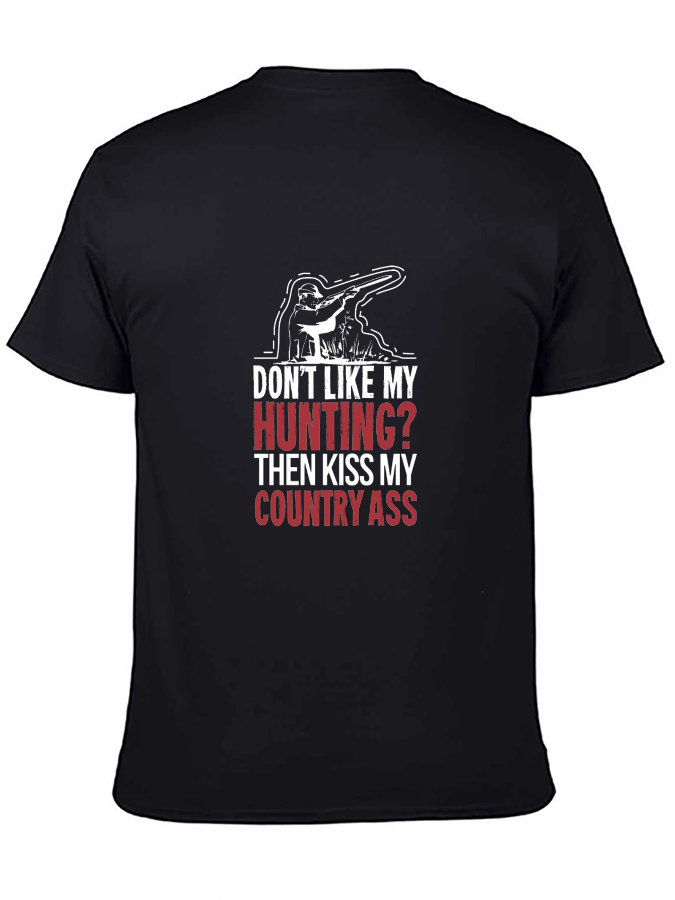 Black Hunting Humor Tee - Country Pride T-Shirt view 4