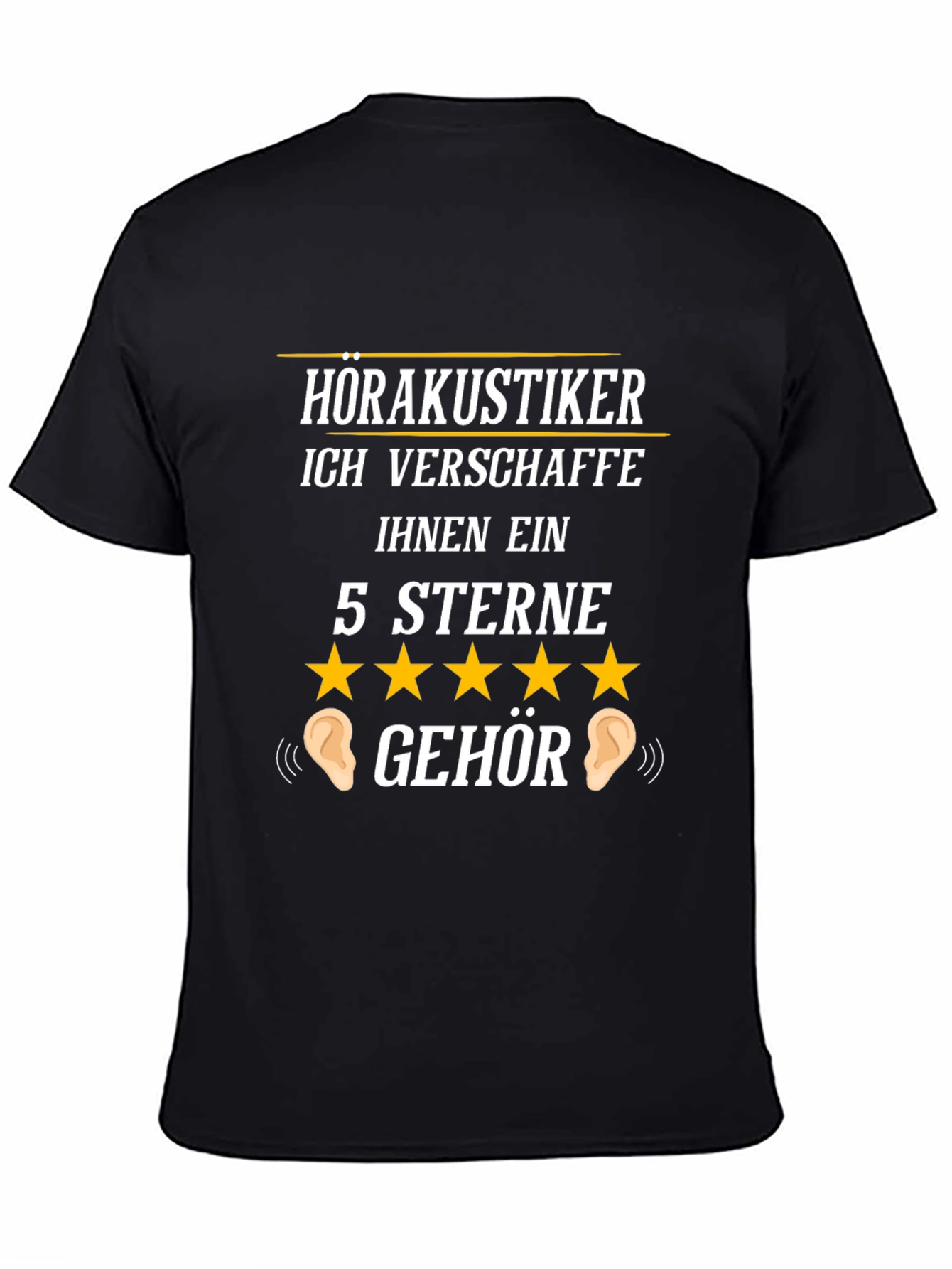 Audiologist 5-Star Hearing T-Shirt - 4