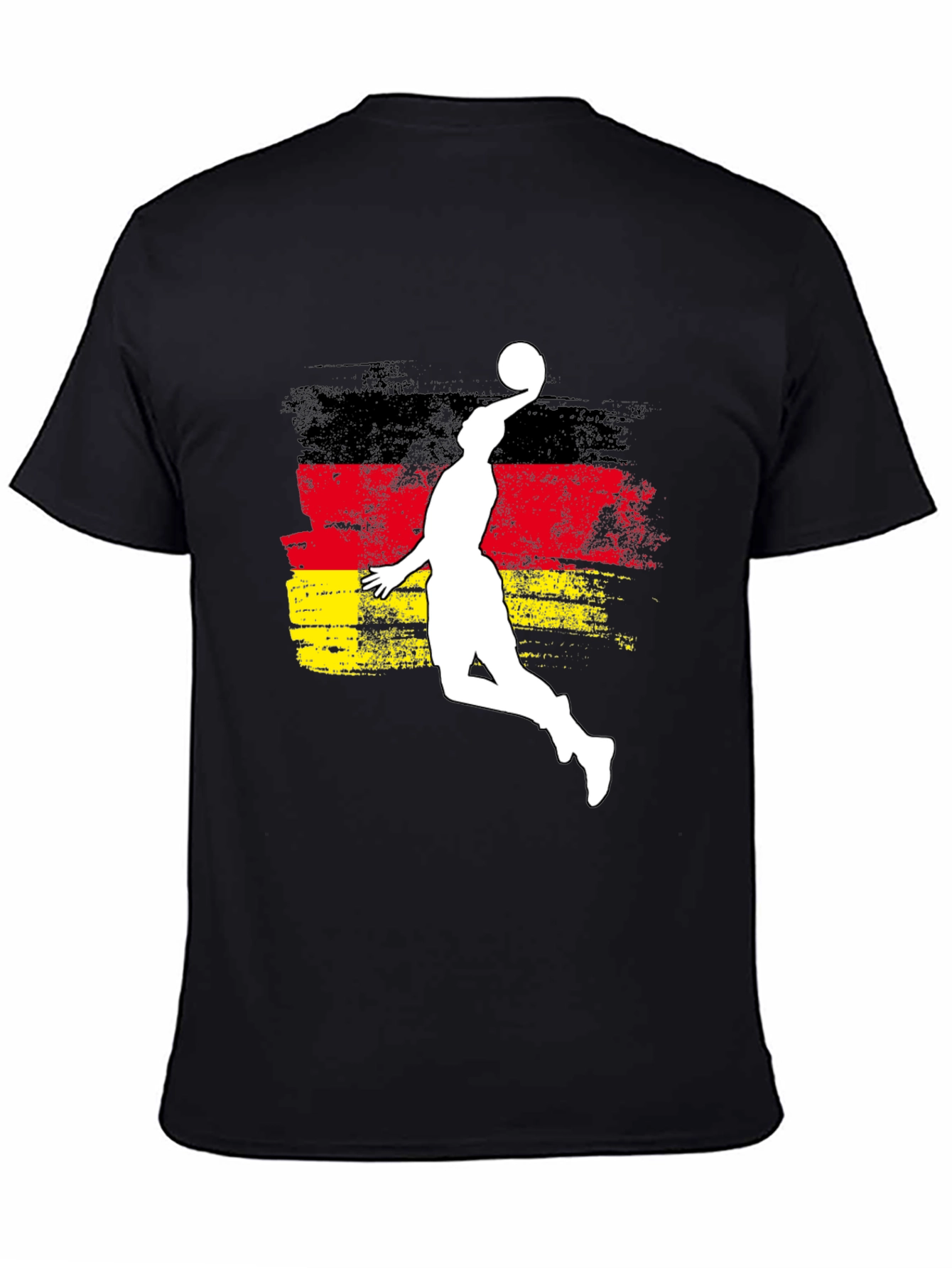 German Basketball Flag T-Shirt - 4