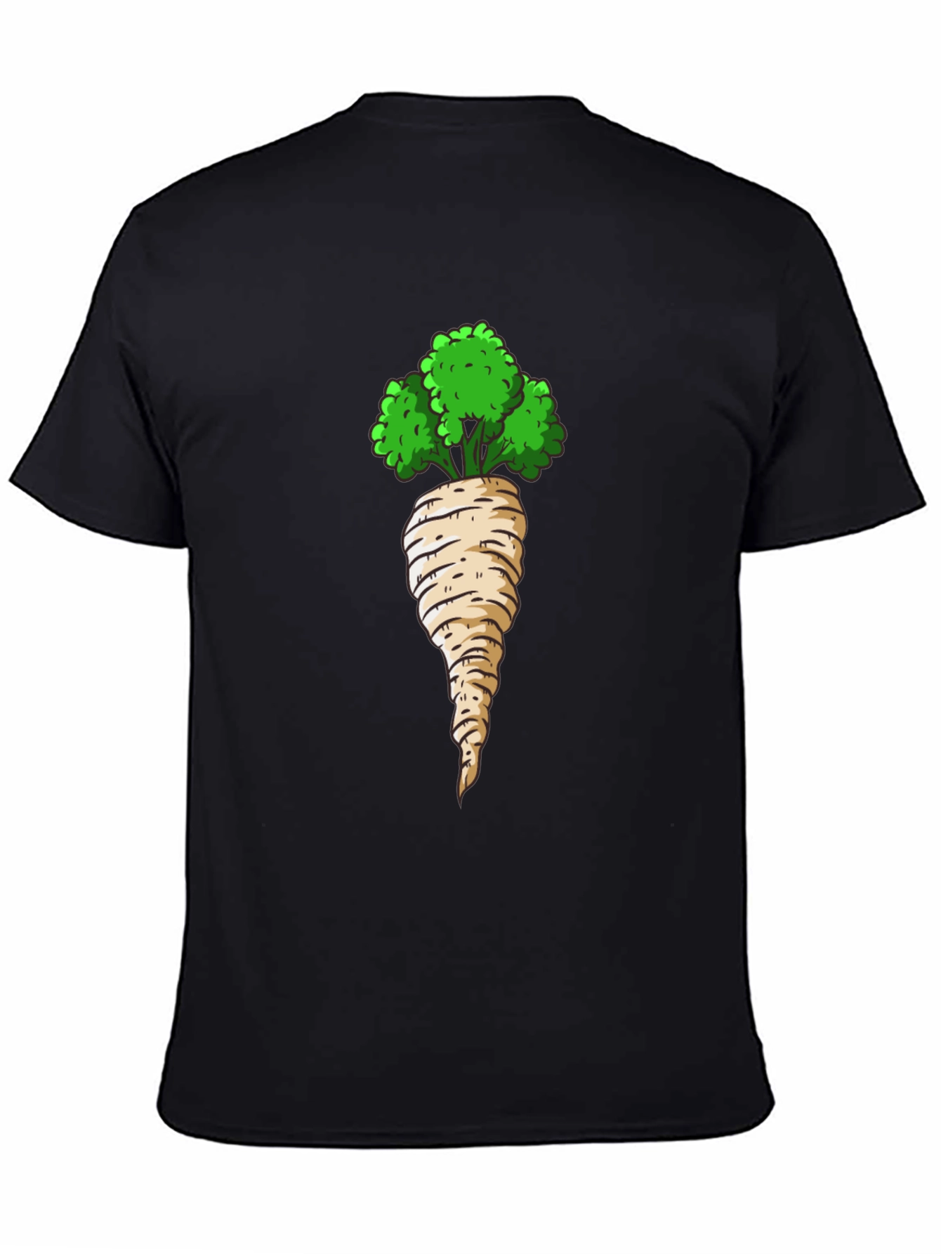 Black Radish Graphic Tee - Unique Foodie Fashion view 4
