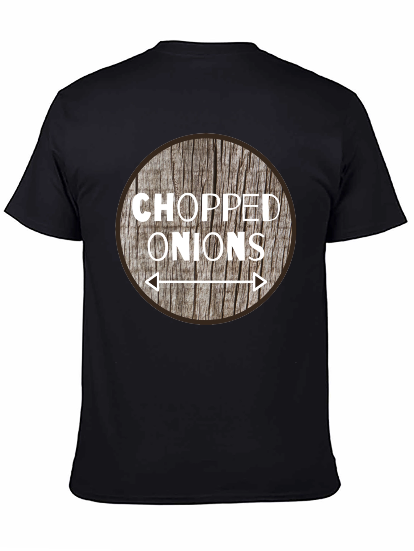 Chopped Onions Graphic Tee - Novelty Food Shirt - 4