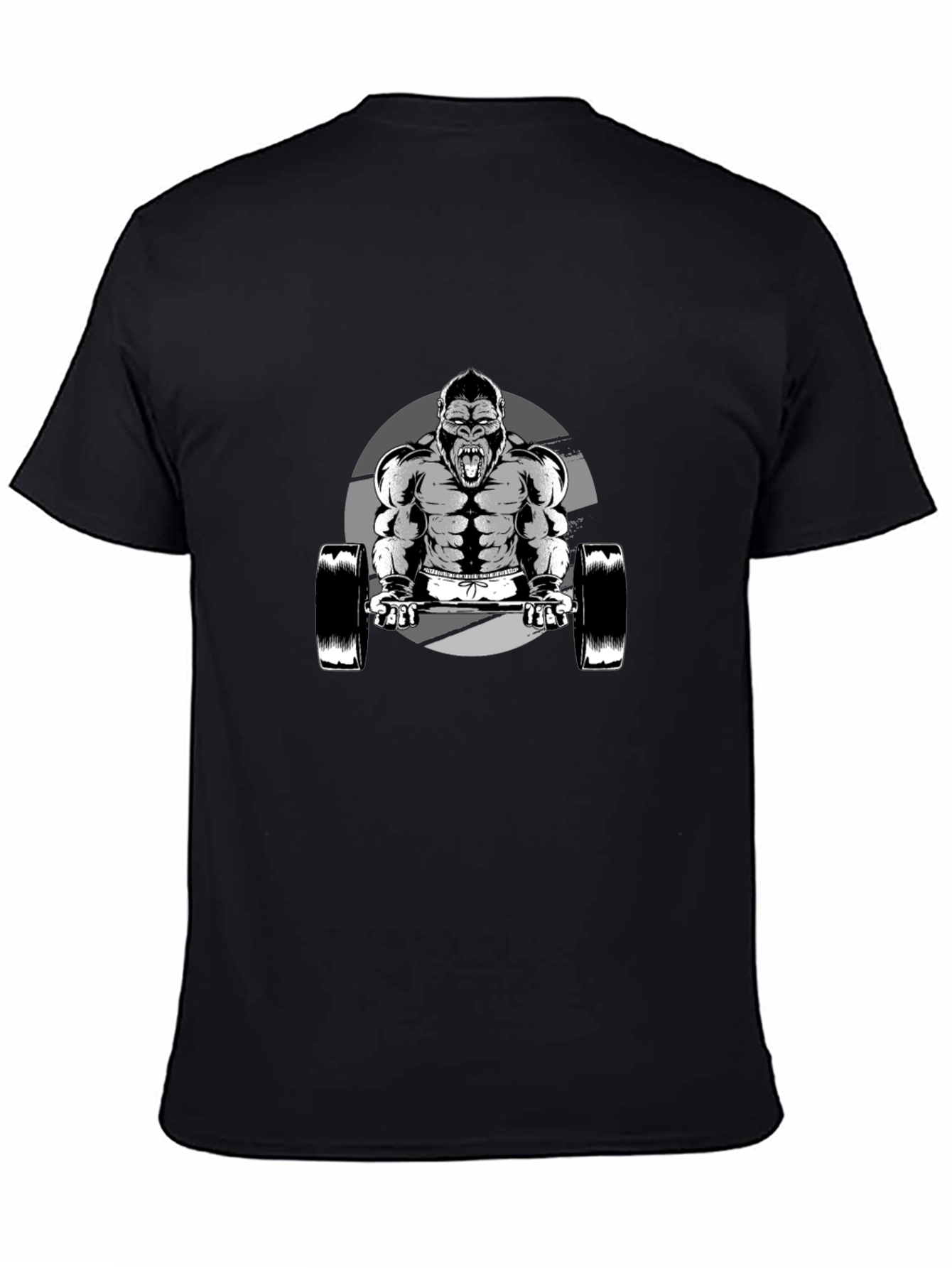 Black Gorilla Gym Black T-Shirt view 4