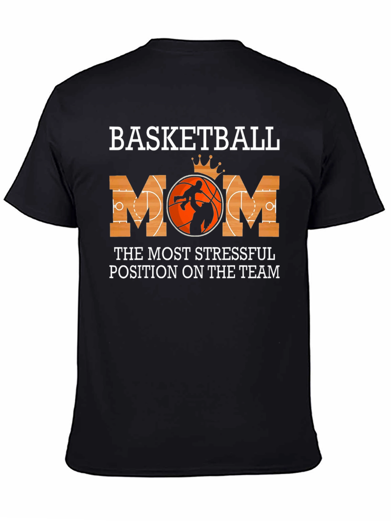 Basketball Mom Graphic T-Shirt - 4