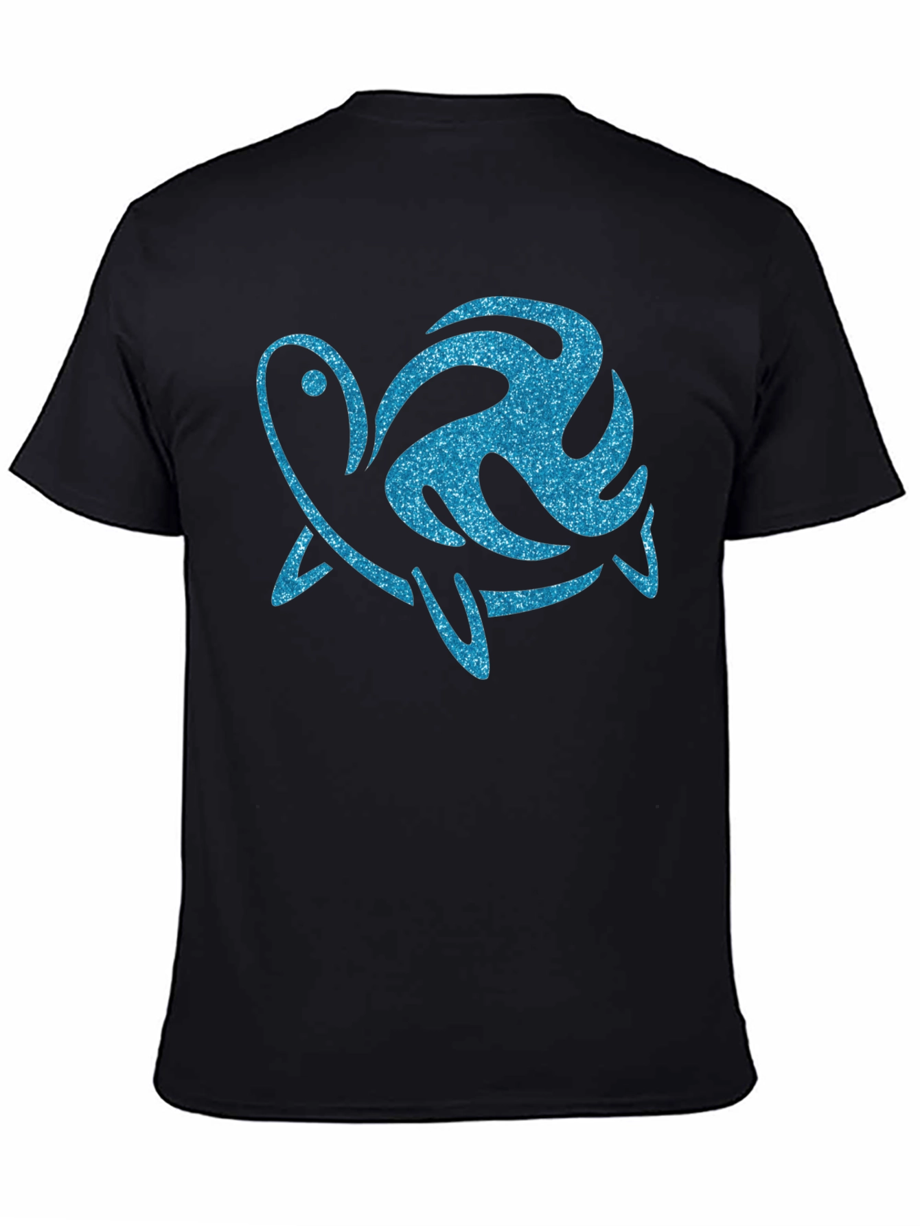 Black Turtle Graphic T-Shirt - Casual Cool Tee view 4