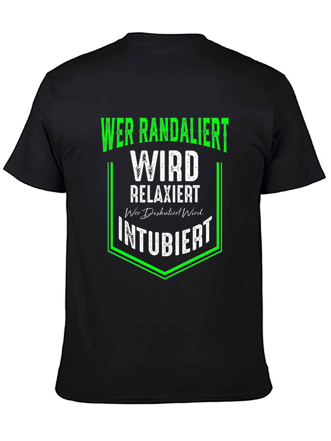 Wer Randaliert T-Shirt - Funny German Humor Tee - 4