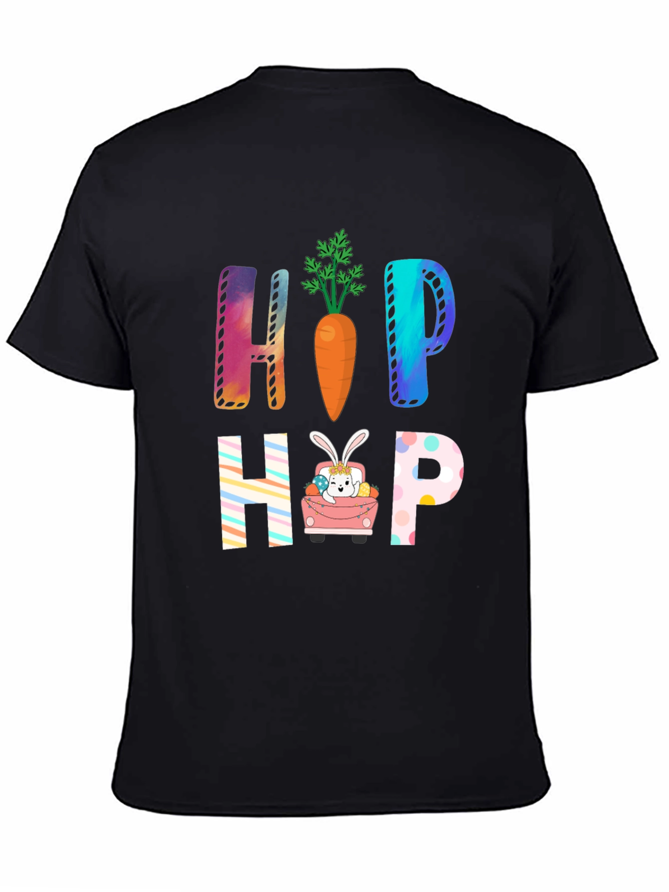 Black Easter Hop T-Shirt view 4