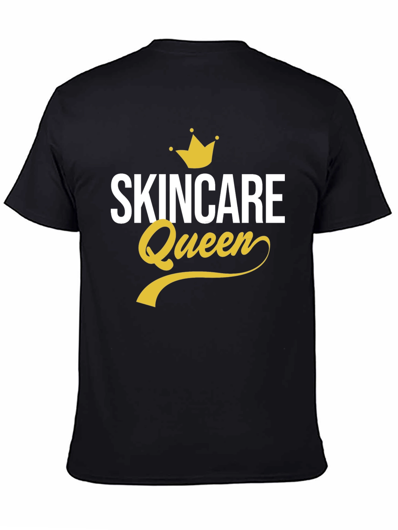 Black Skincare Queen Graphic T-Shirt - Stylish & Comfy view 4