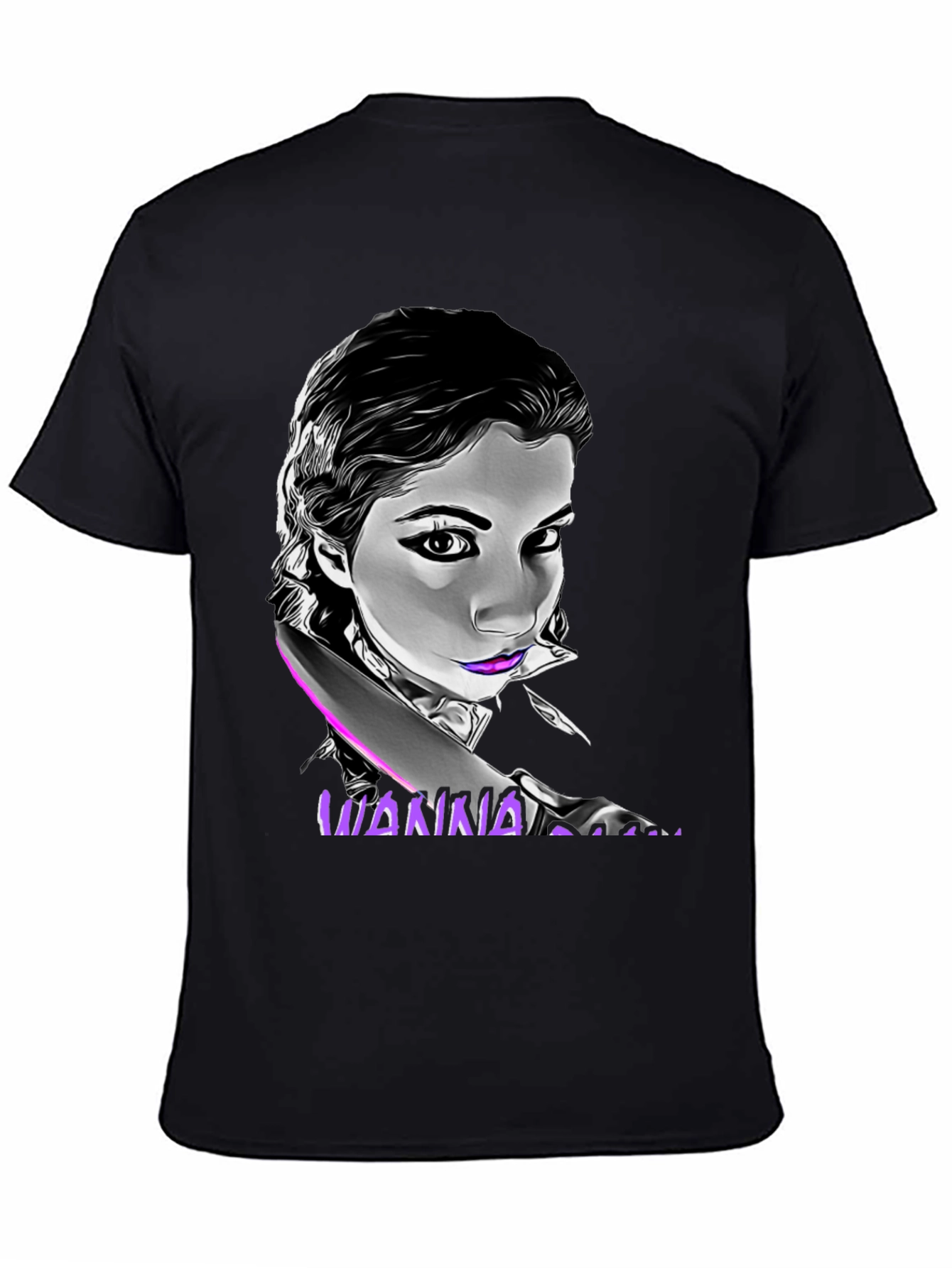 Black Wanna Dart T-Shirt view 4