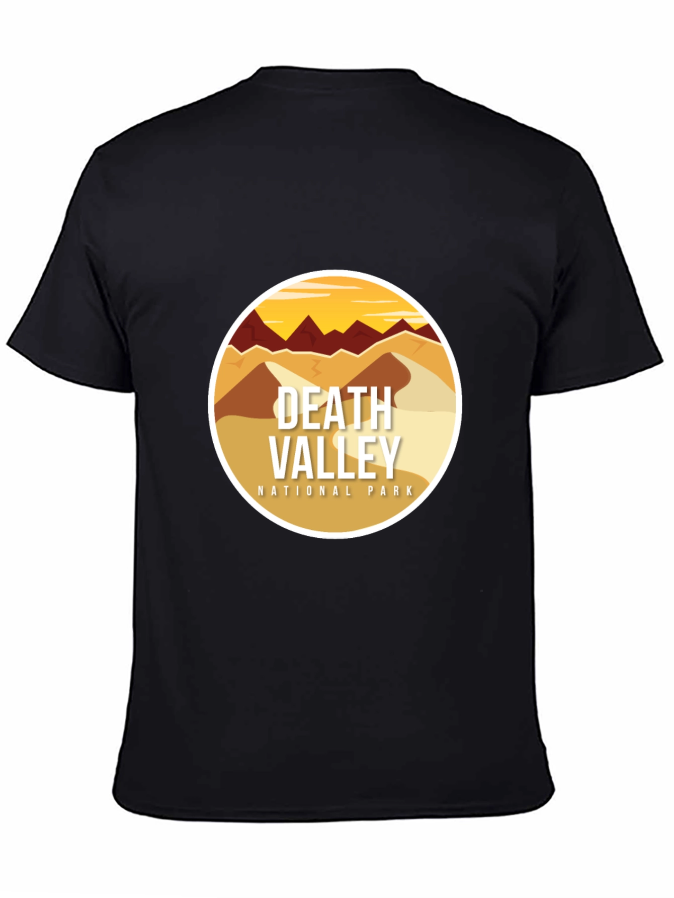 Black Death Valley National Park T-Shirt view 4