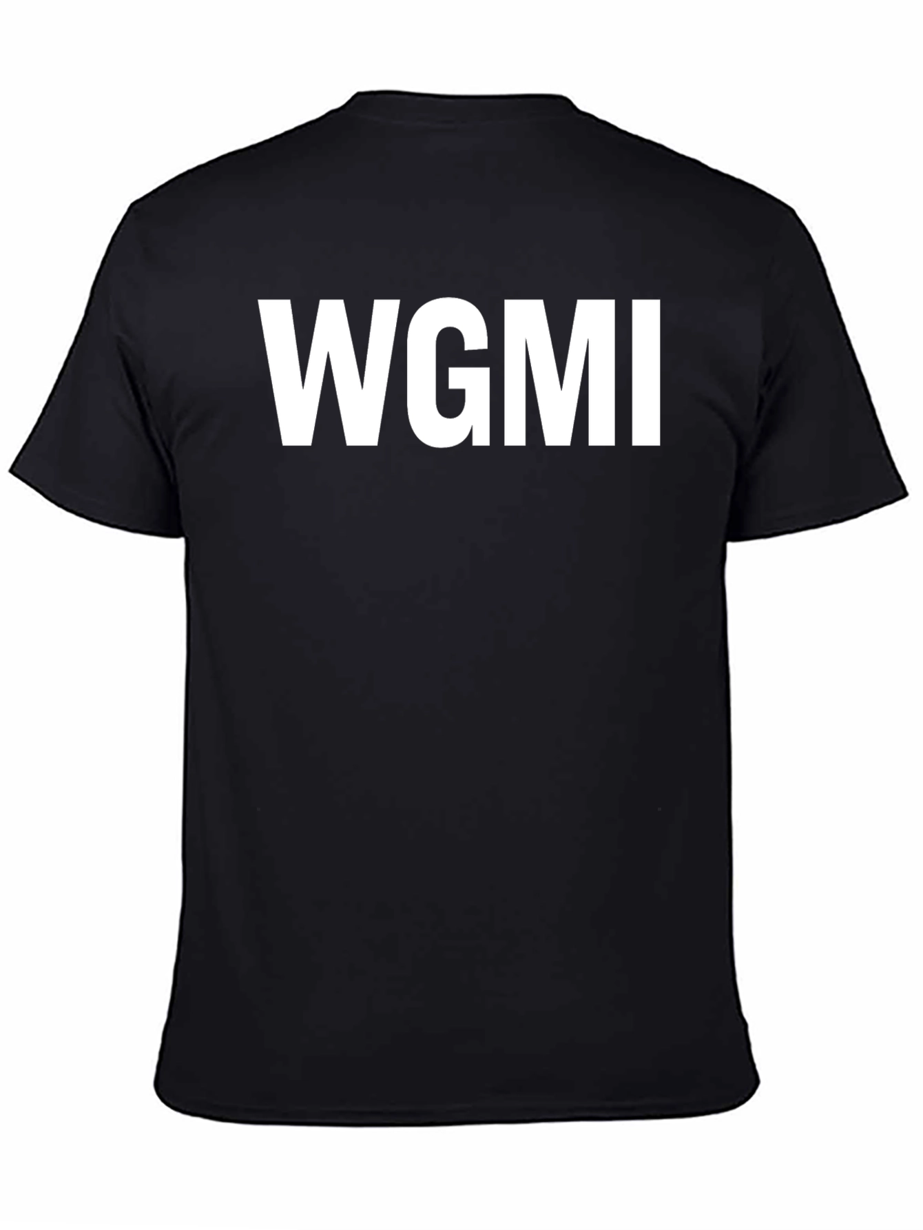 Black WGMI Graphic Tee - Classic Black view 4