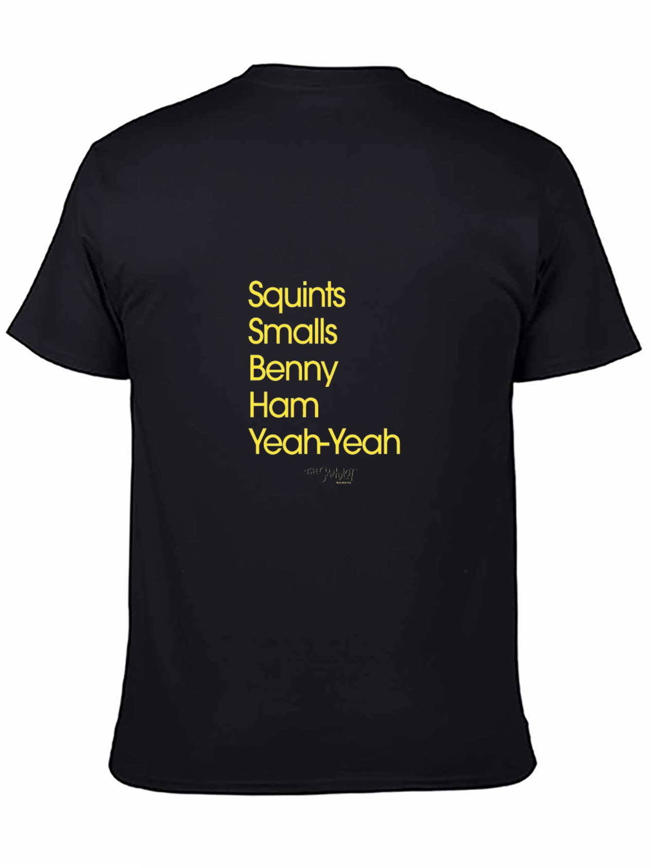Black Squints Smalls Benny Ham Yeah-Yeah Black T-Shirt view 4