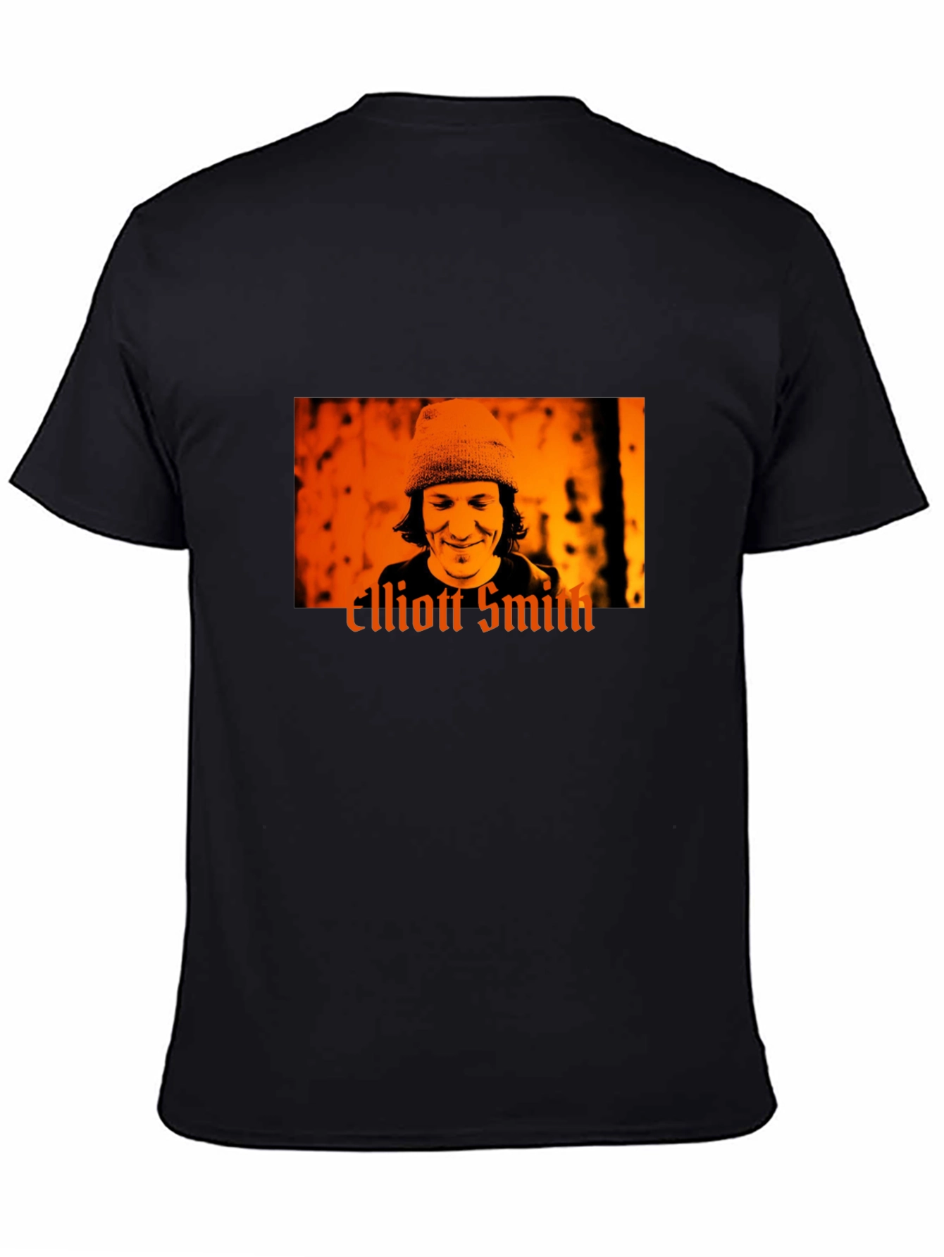 Black Elliott Smith Graphic Tee view 4