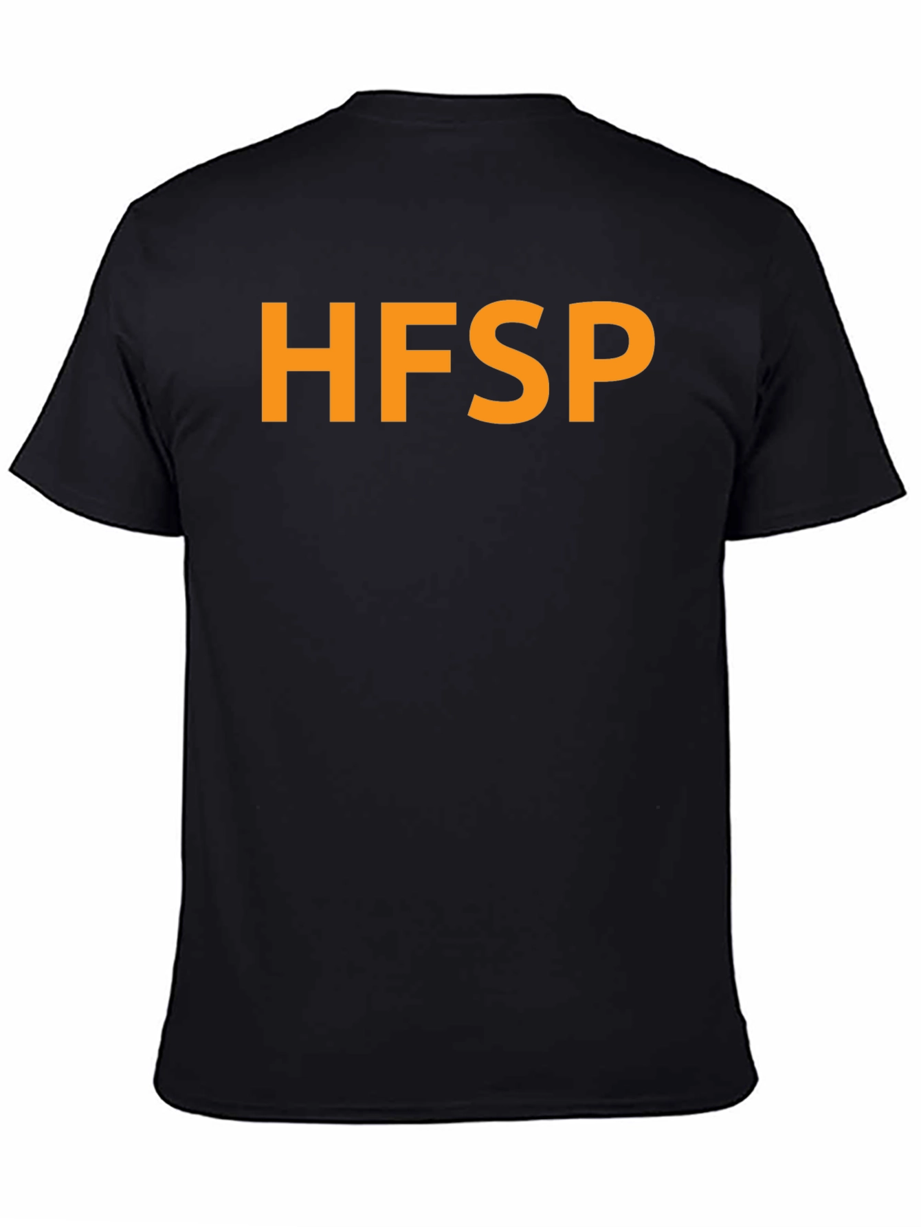 Black HFSP Bold Tee - Classic Black Cotton Blend view 4