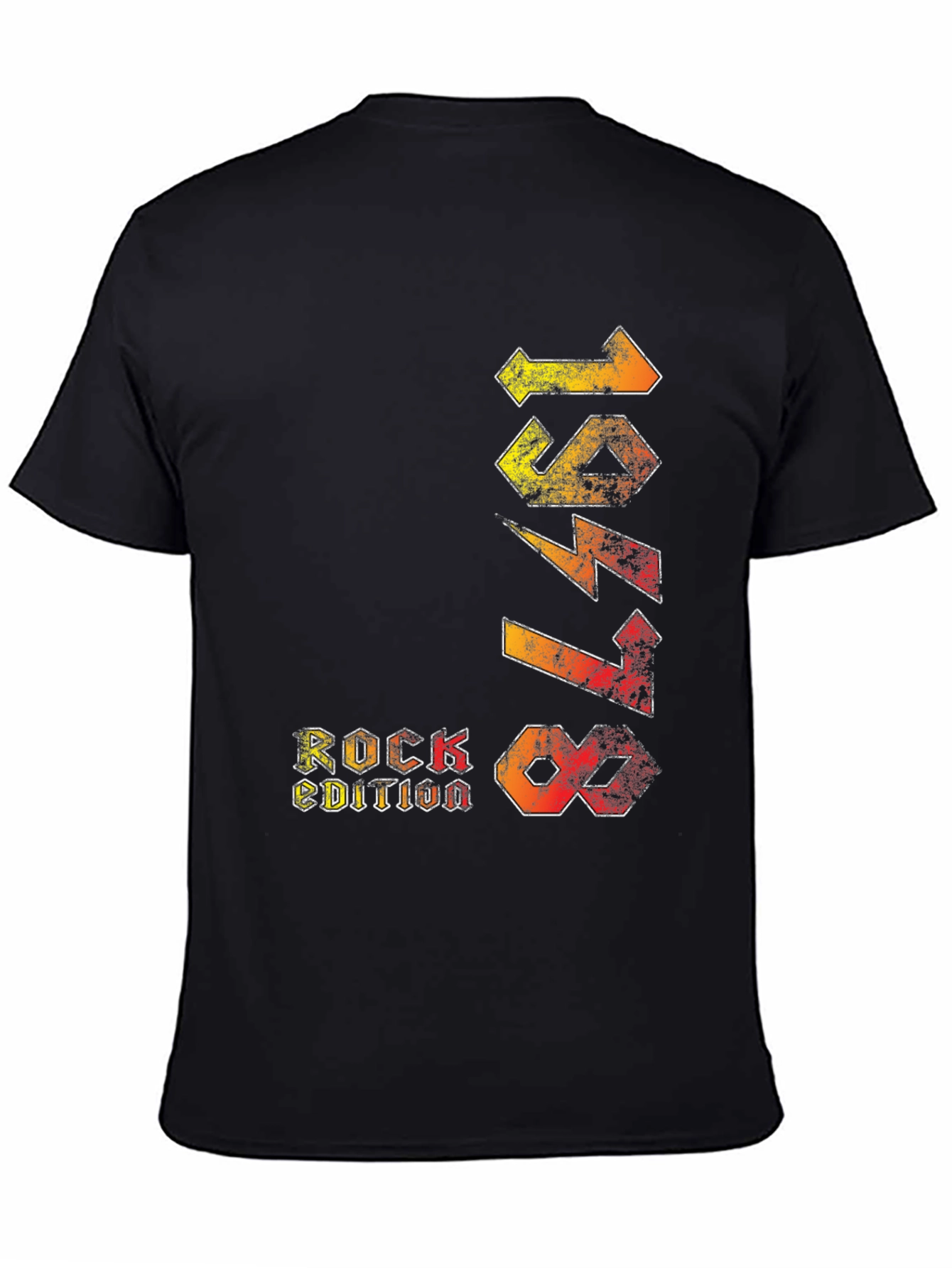Black 1978 Rock Edition Black T-Shirt view 4