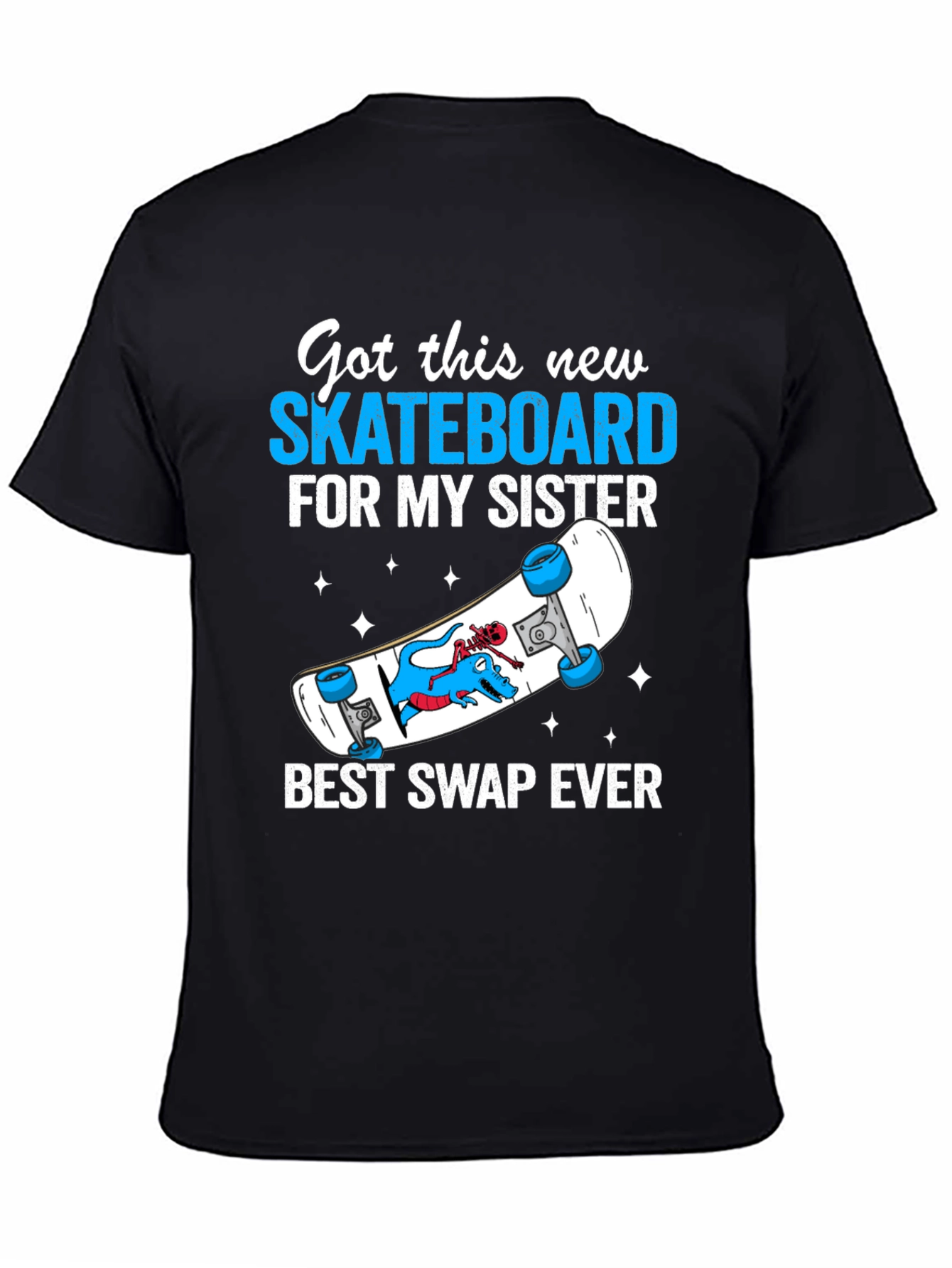 Skateboard Sister Graphic Tee - 4