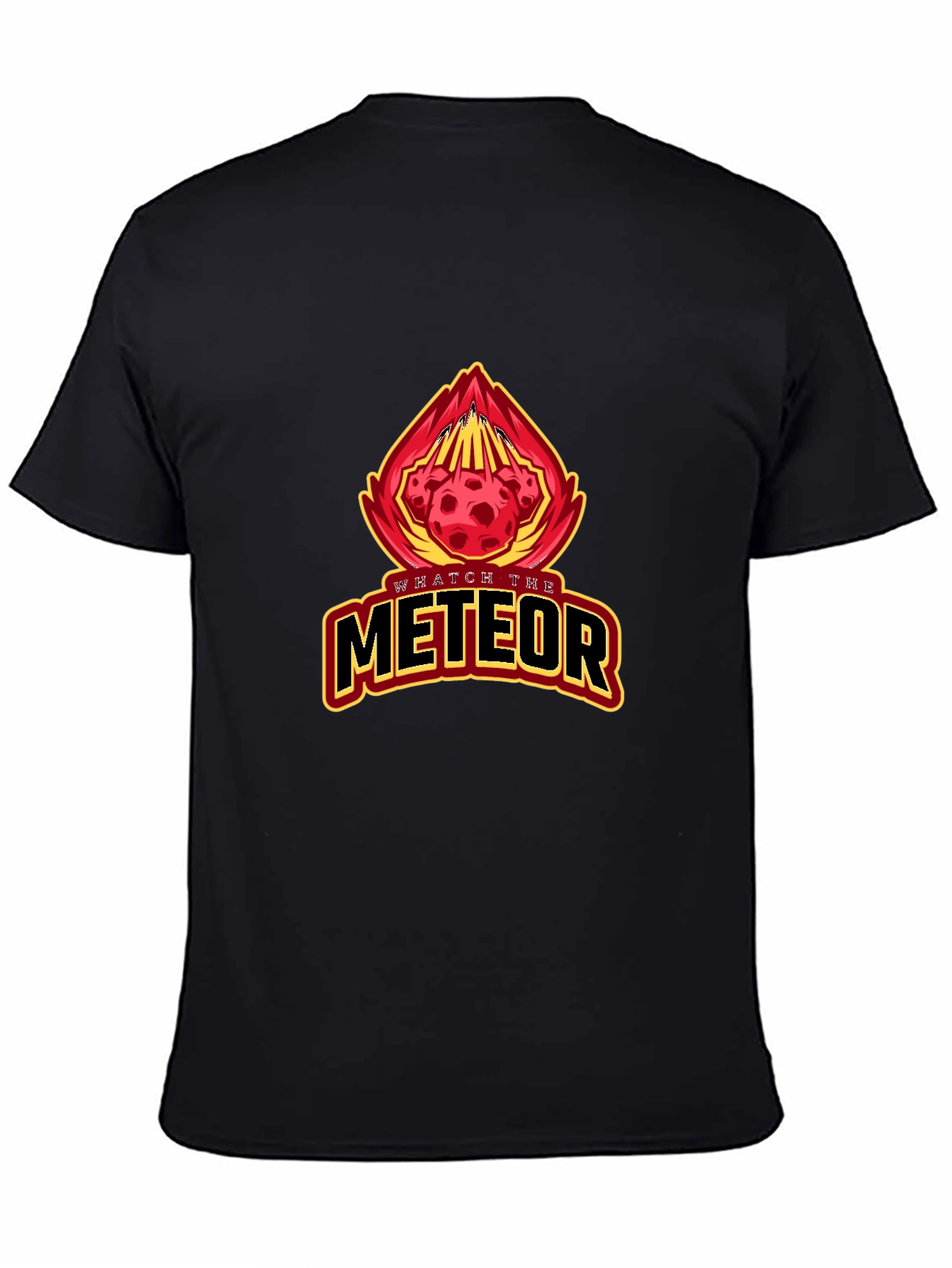 Black Watch the Meteor Black Graphic Tee view 4