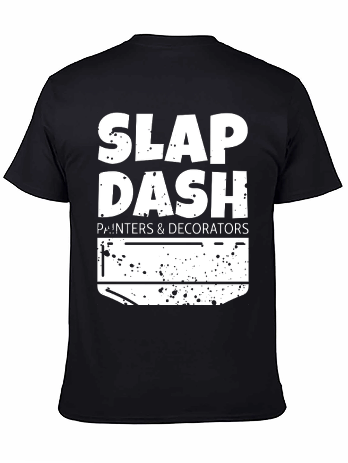Slap Dash Painters T-Shirt - Funny Decorator Tee - 4