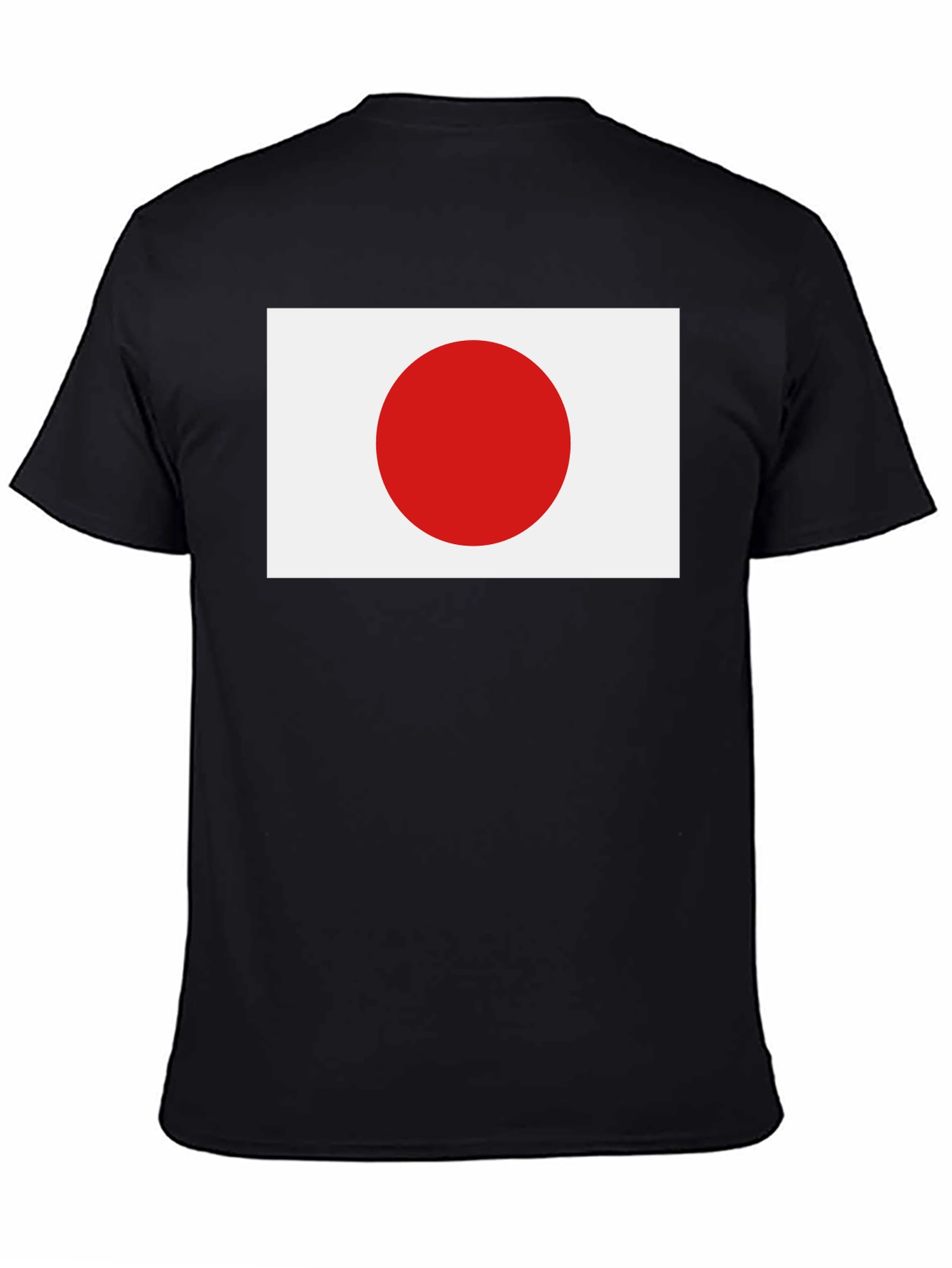 Black Japan Flag T-Shirt - Classic Patriotic Tee view 4