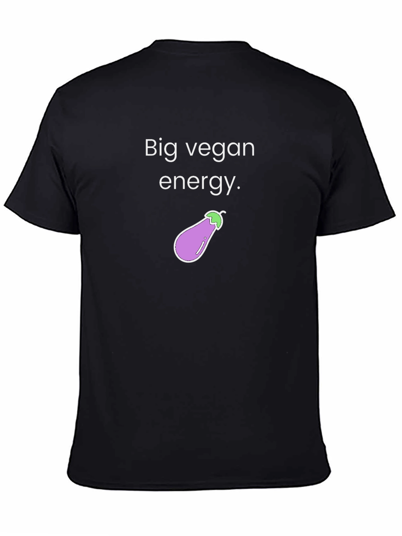 Big Vegan Energy T-Shirt - Unisex Crew Neck - 4