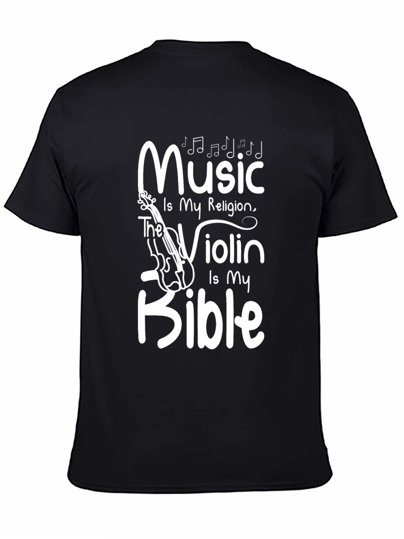 Black Music is My Religion T-Shirt view 4