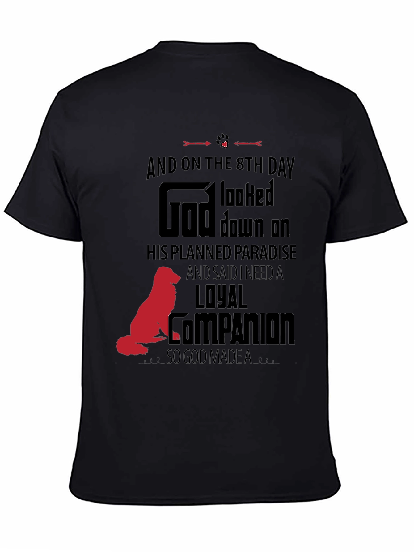 Dog Lover T-Shirt: Loyal Companion Design - 4