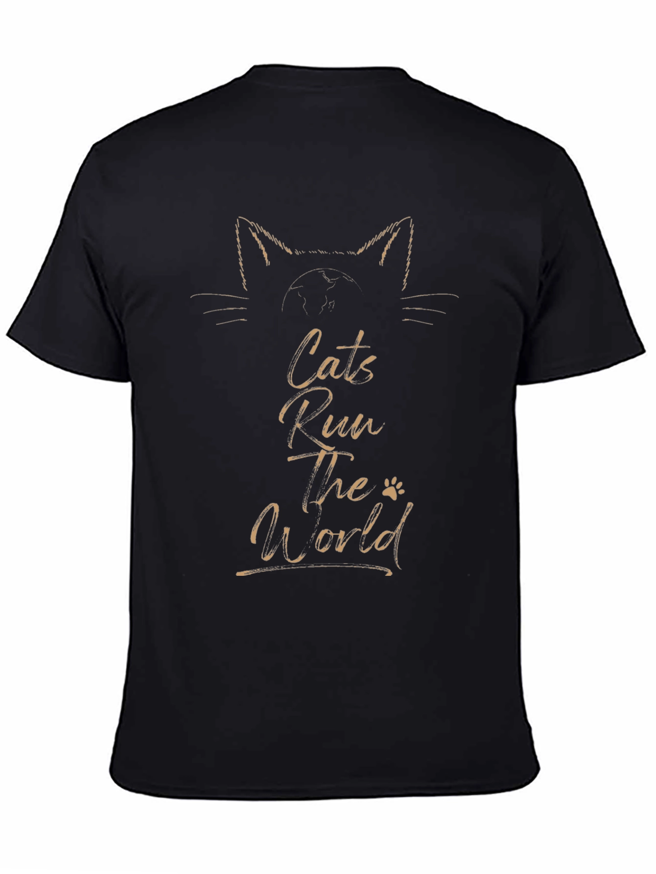 Black Cats Run The World Graphic Tee - Unisex view 4