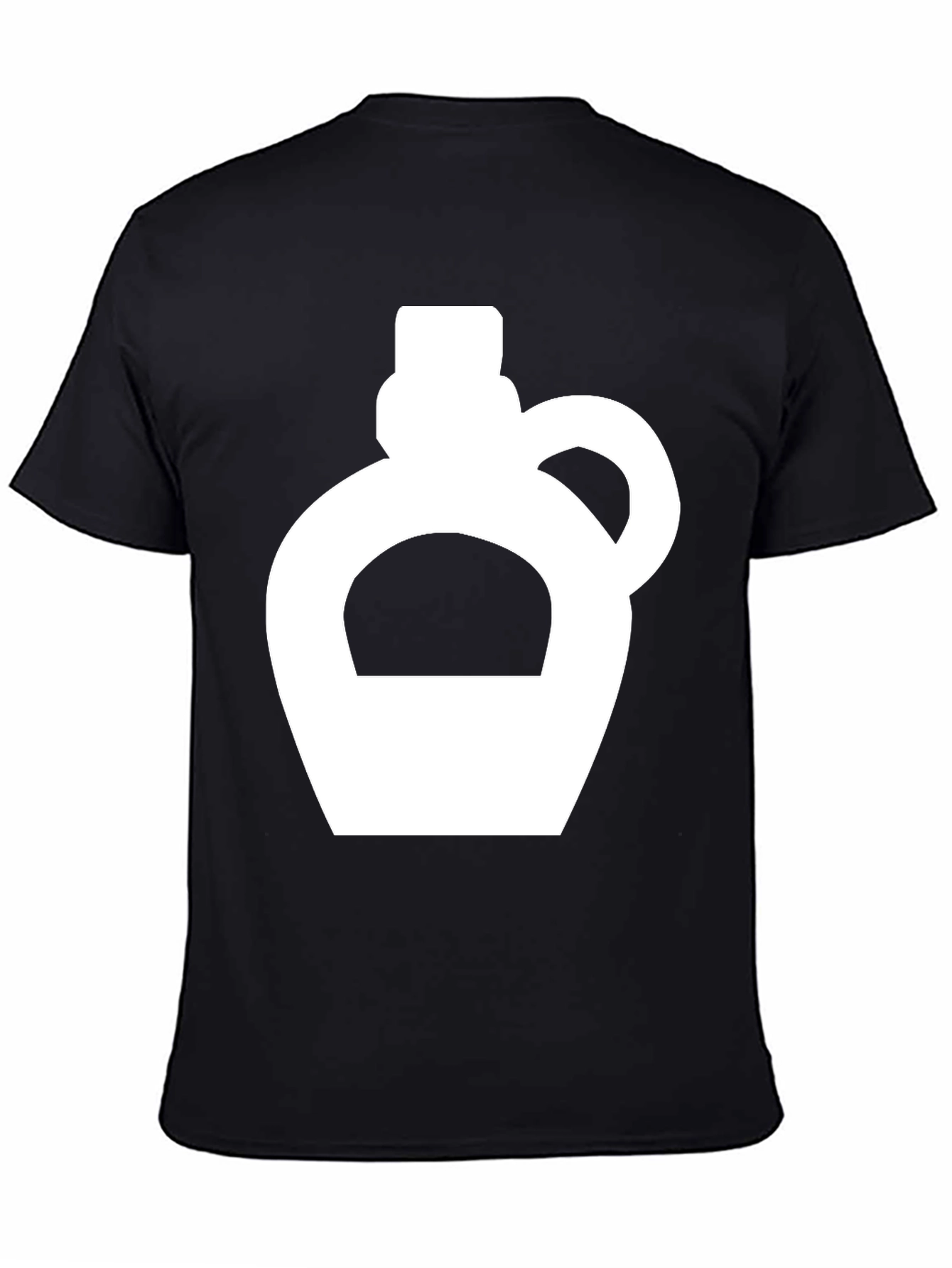 Black Moonshine Jug Graphic Tee - Black view 4