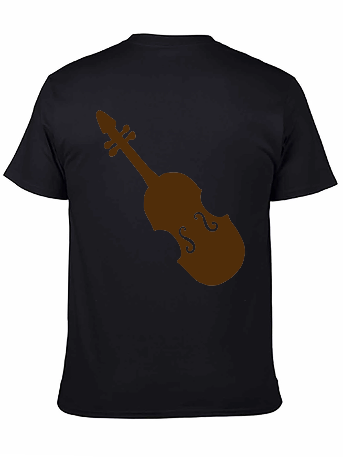 Black Violin Graphic Black T-Shirt view 4