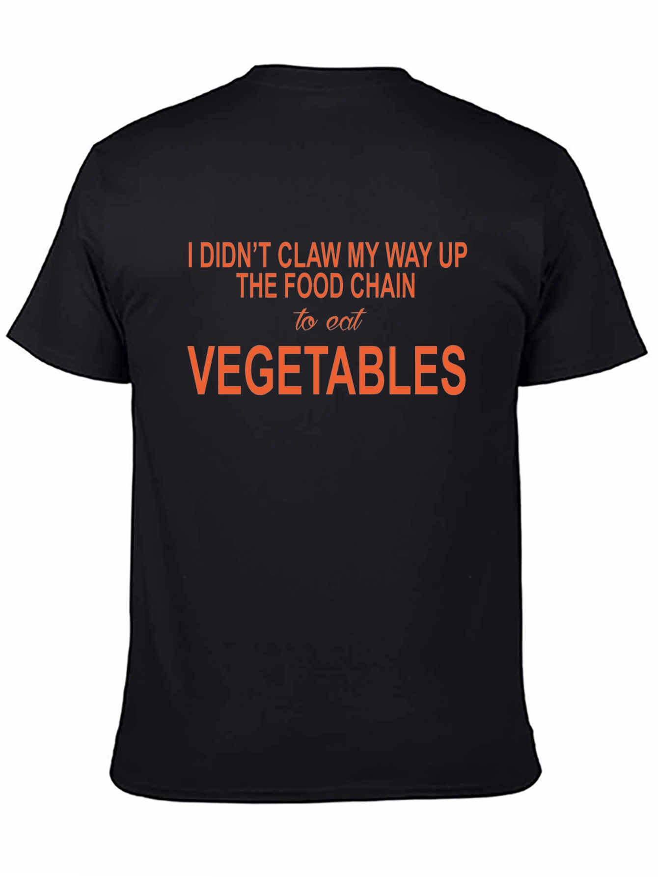 Black Clawed My Way Up T-Shirt - Funny Meat Eater Tee view 4