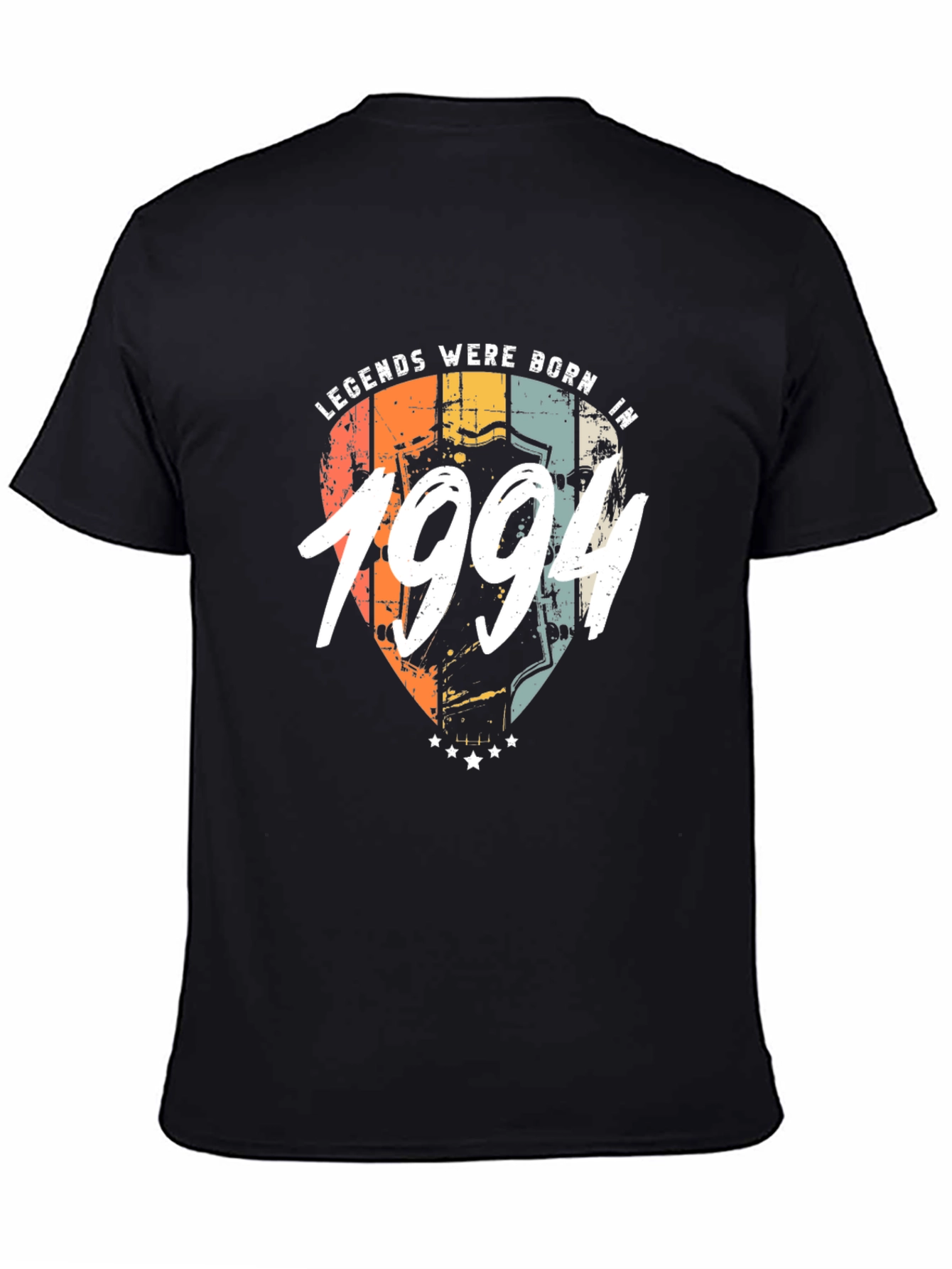 Black Legends Born in 1994 Black T-Shirt view 4