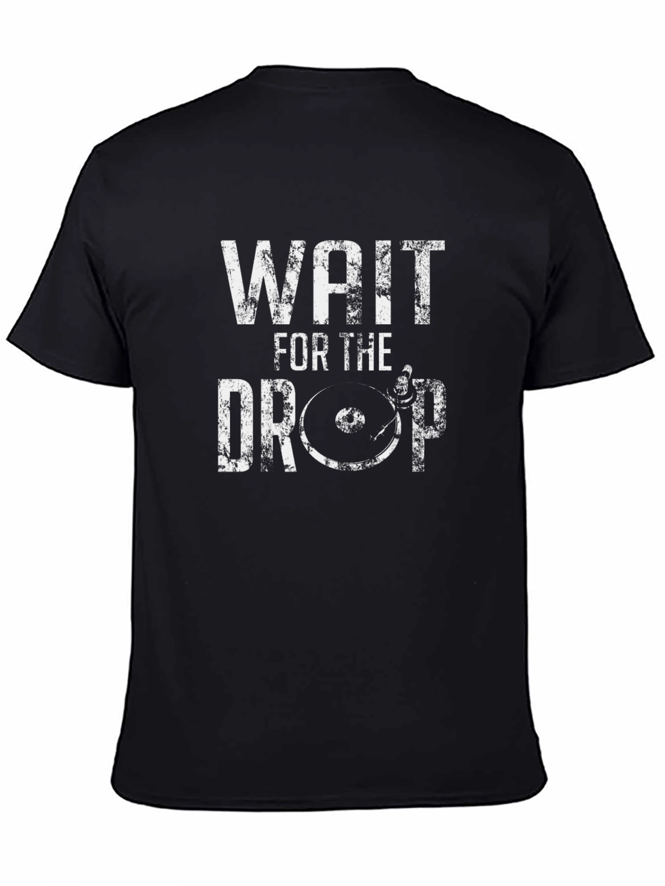 Wait For The Drop DJ Graphic T-Shirt - 4