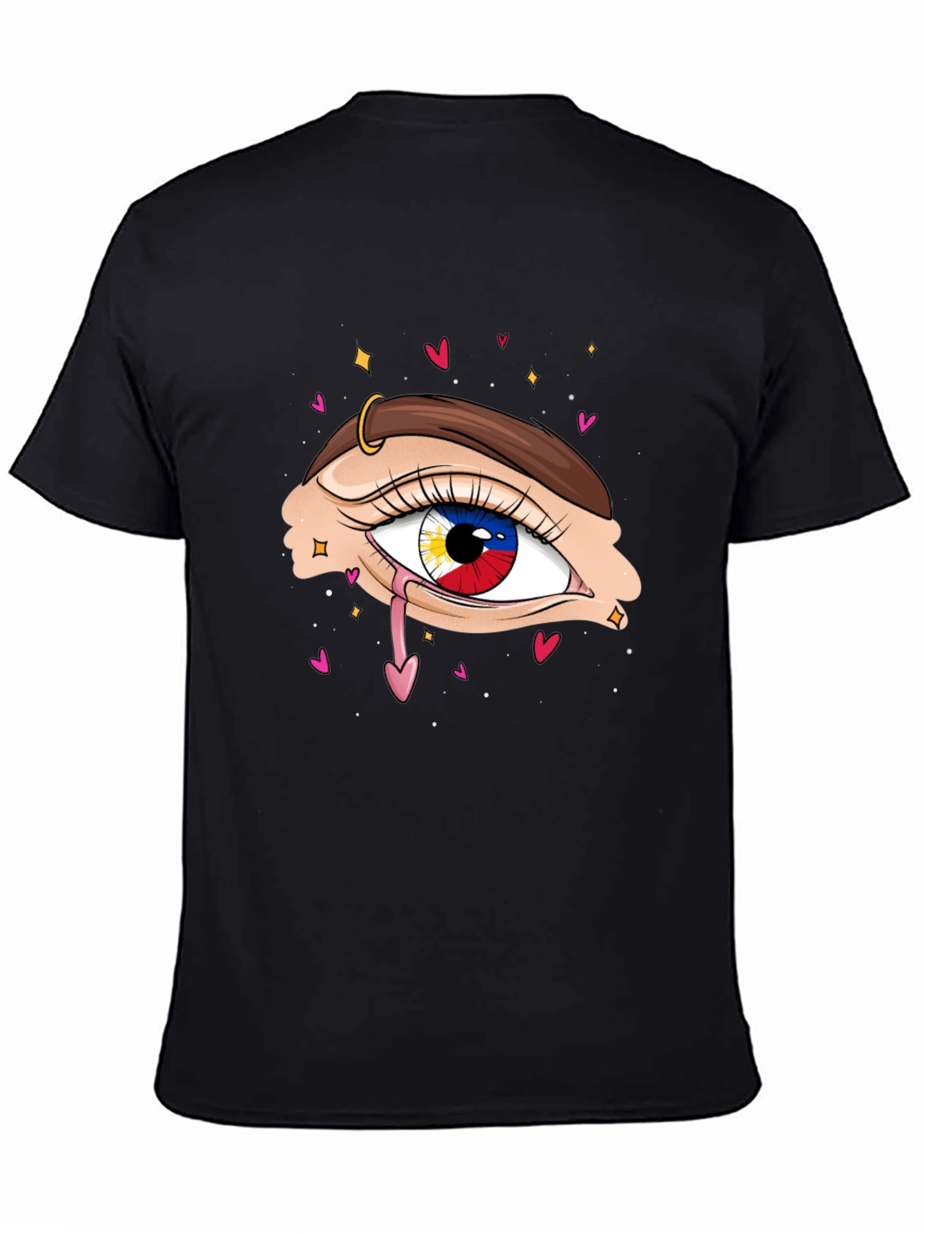 Eye Graphic Tee - Unique Design - 4