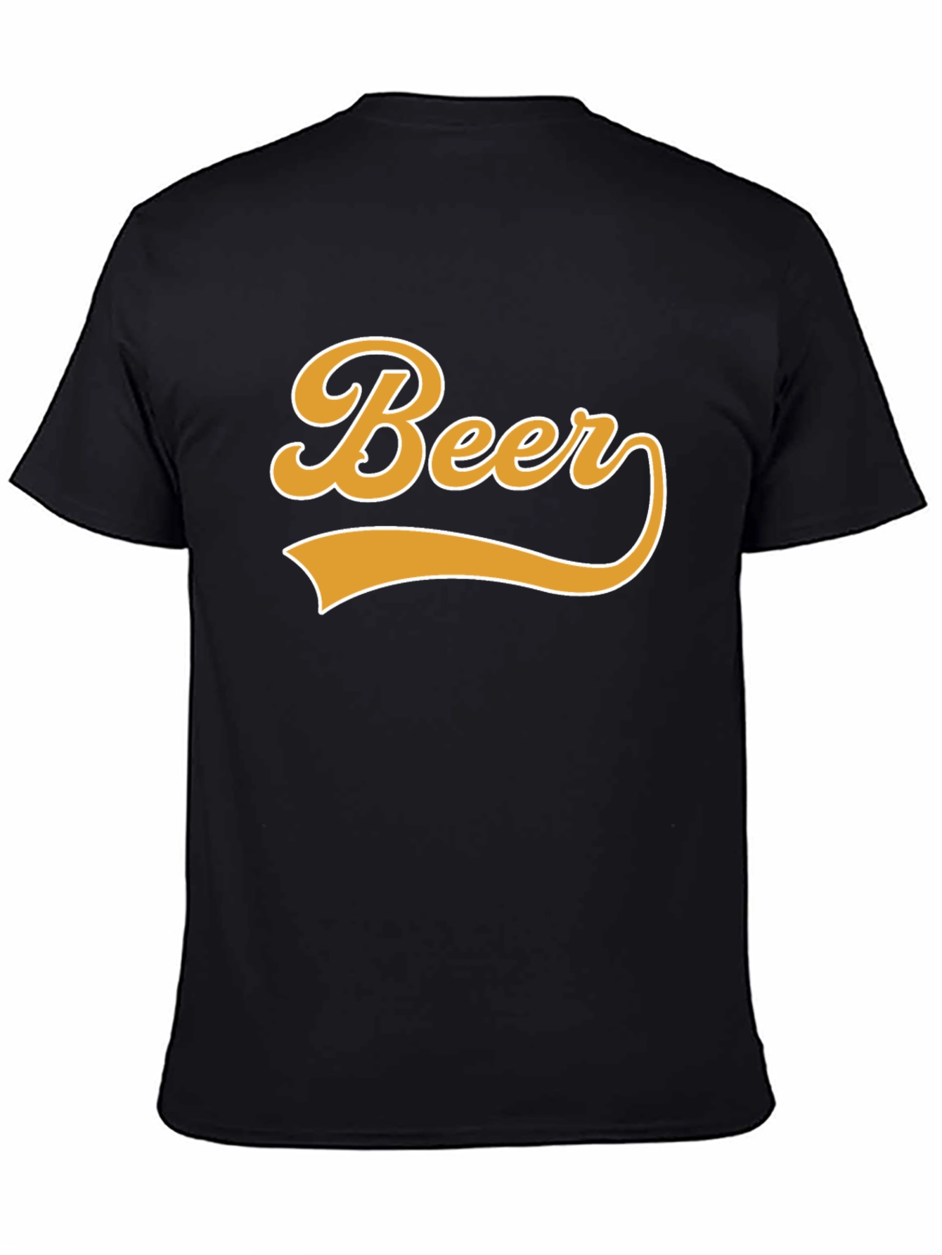 Black Beer Graphic T-Shirt - Soft Cotton Blend view 4