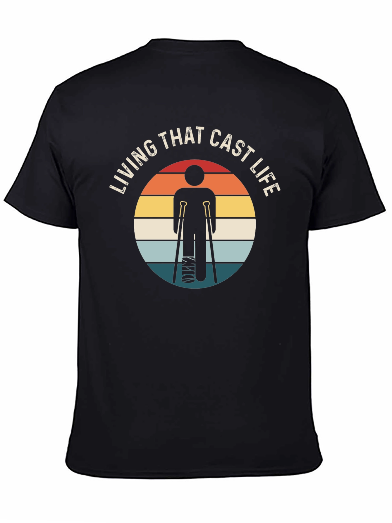 Black Living That Cast Life T-Shirt view 4