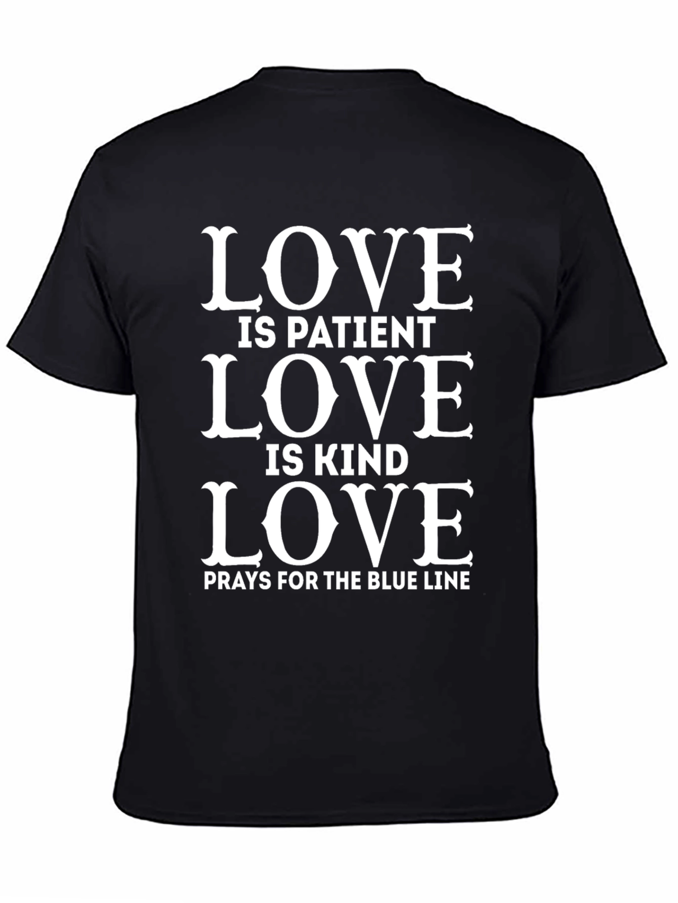 Black Love is Patient T-Shirt view 4