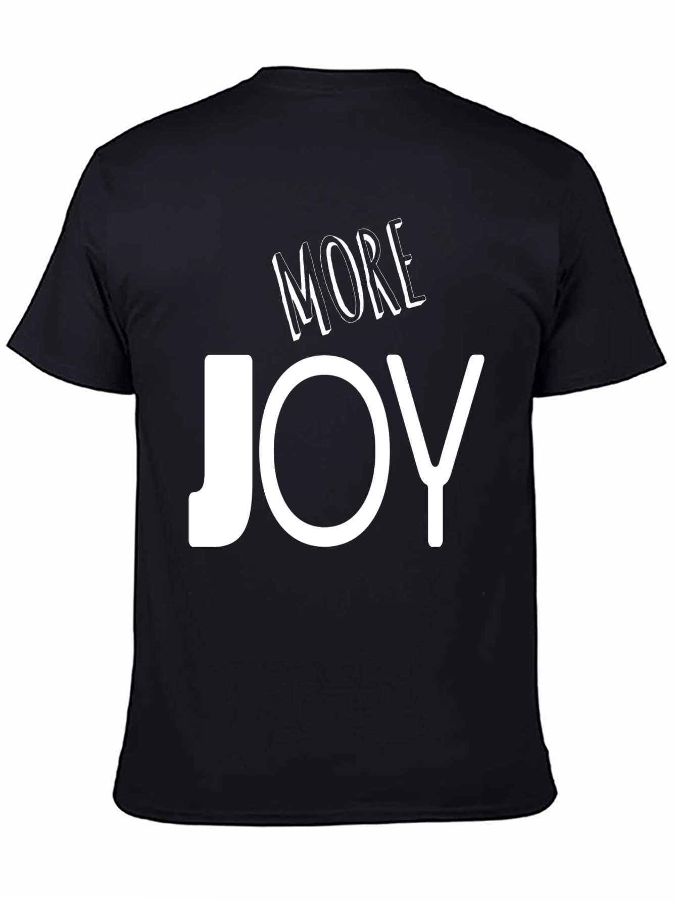 Black More Joy Black Graphic T-Shirt view 4