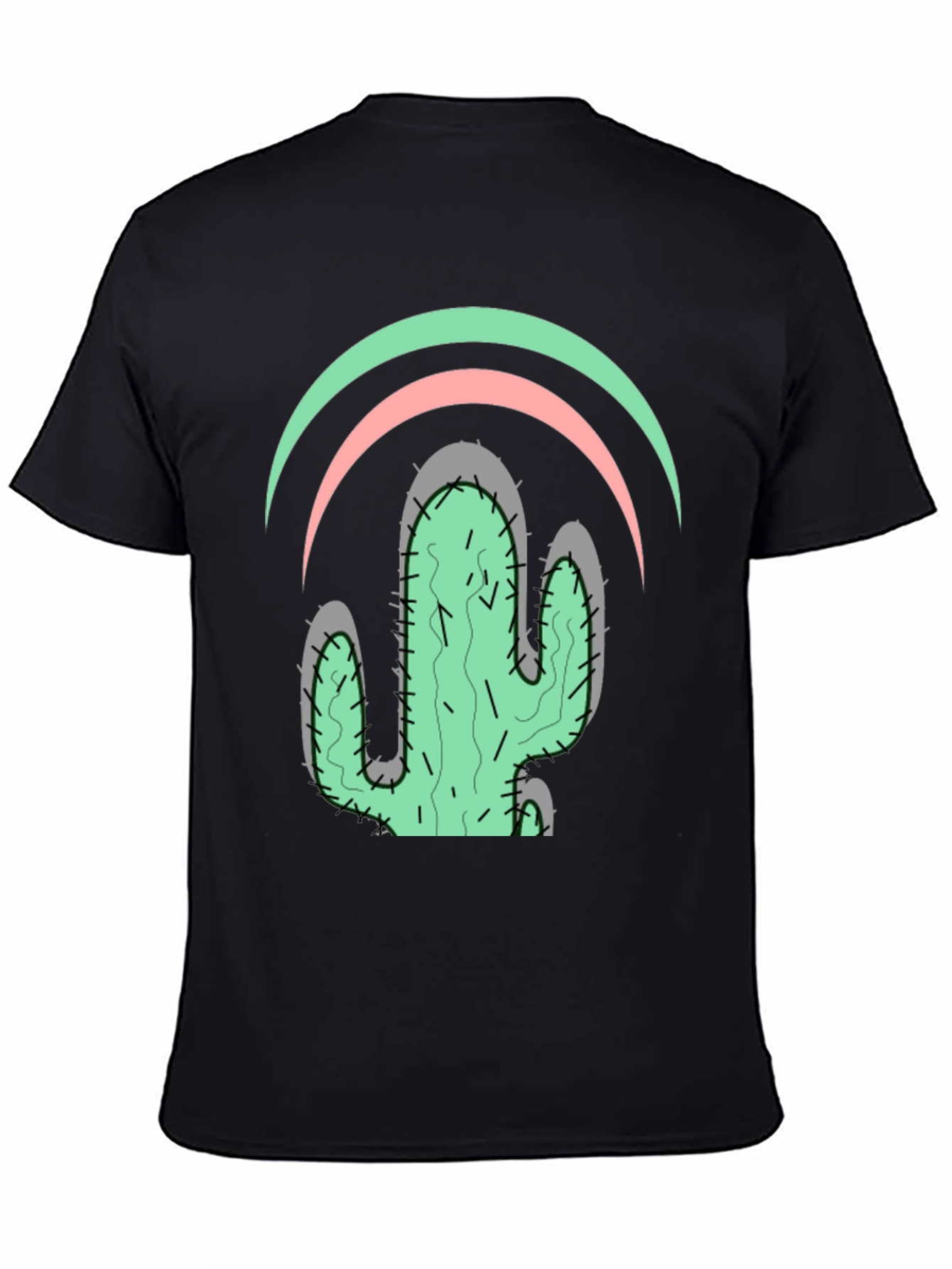 Cactus Graphic Tee - Stylish Desert Vibes - 4