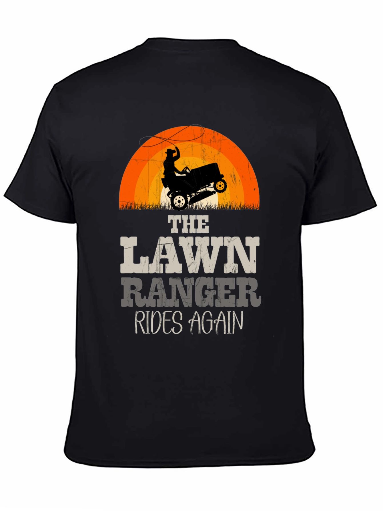Lawn Ranger Rides Again Graphic T-Shirt - 4