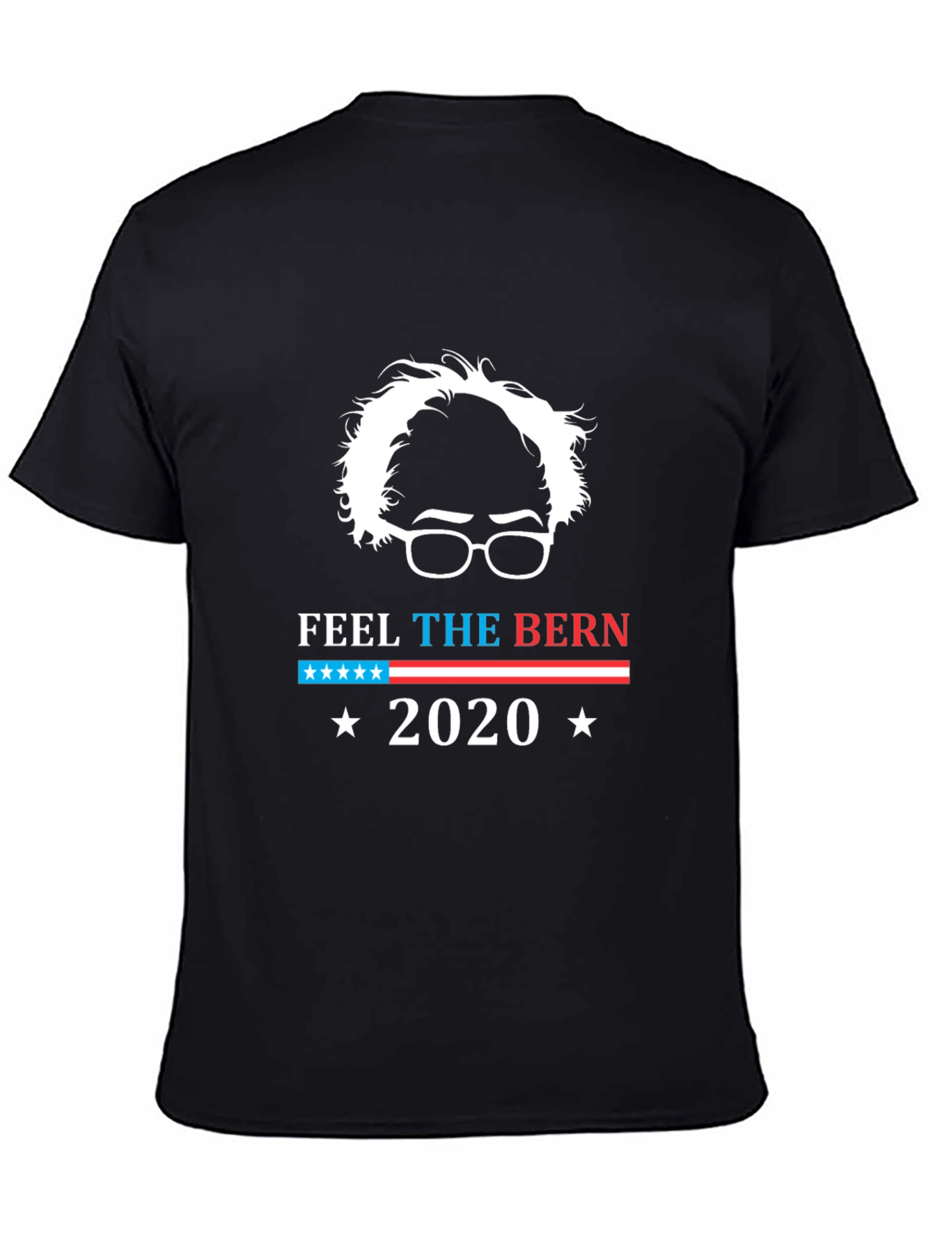 Black Feel The Bern 2020 T-Shirt view 4