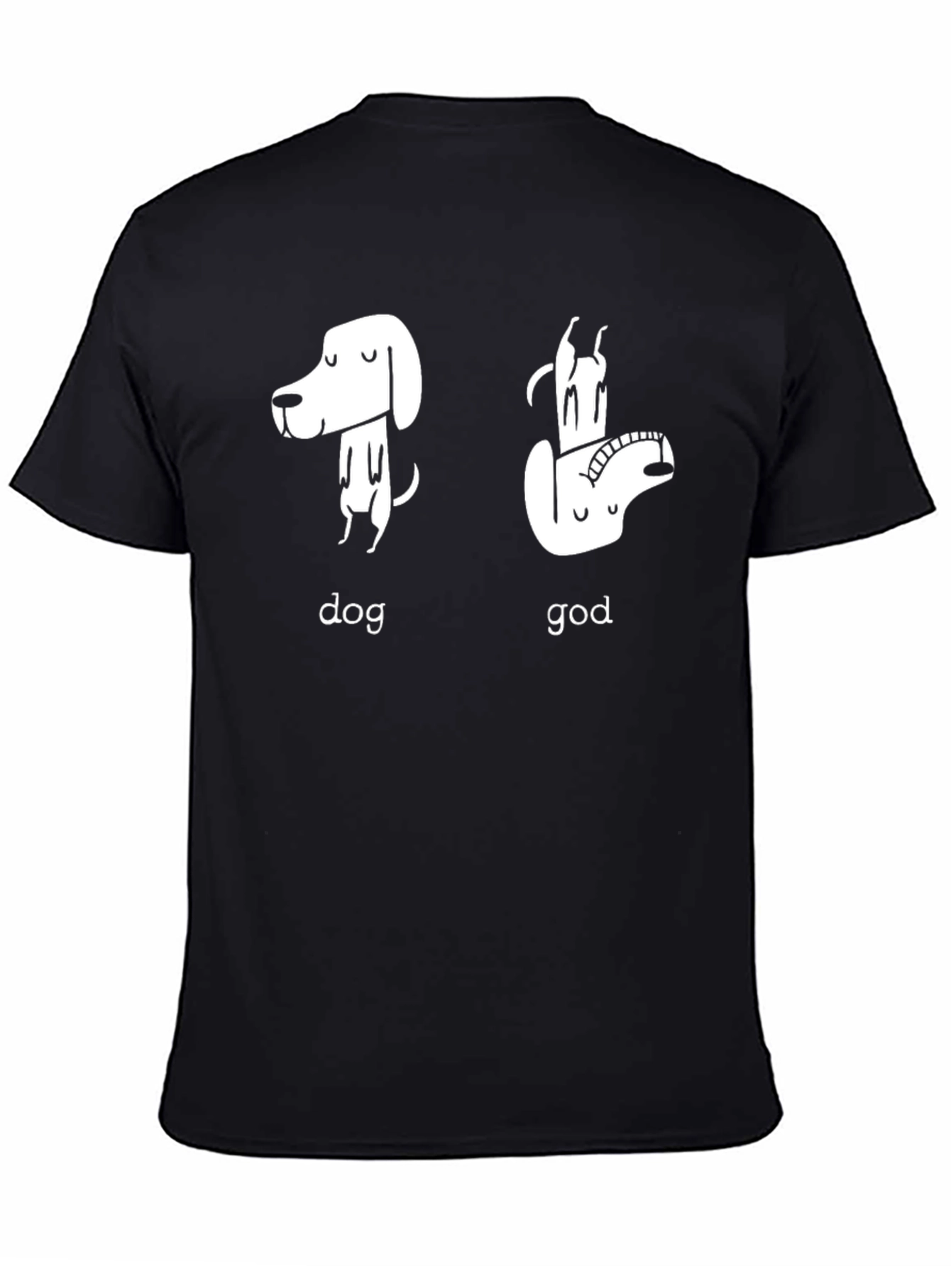 Dog / God T-Shirt - Funny Graphic Tee - 4