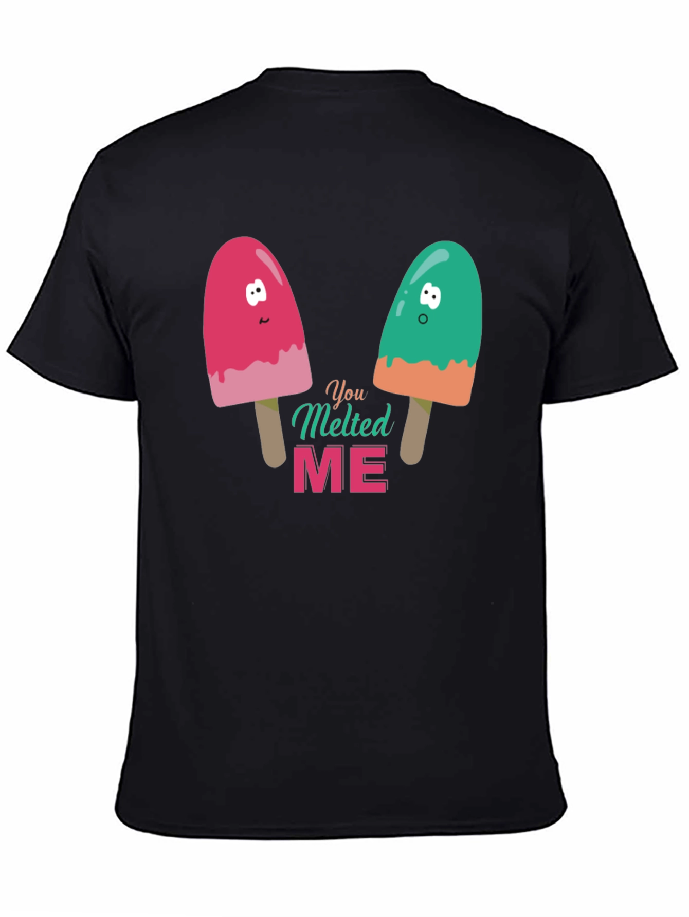 Black You Melted Me Graphic Tee view 4