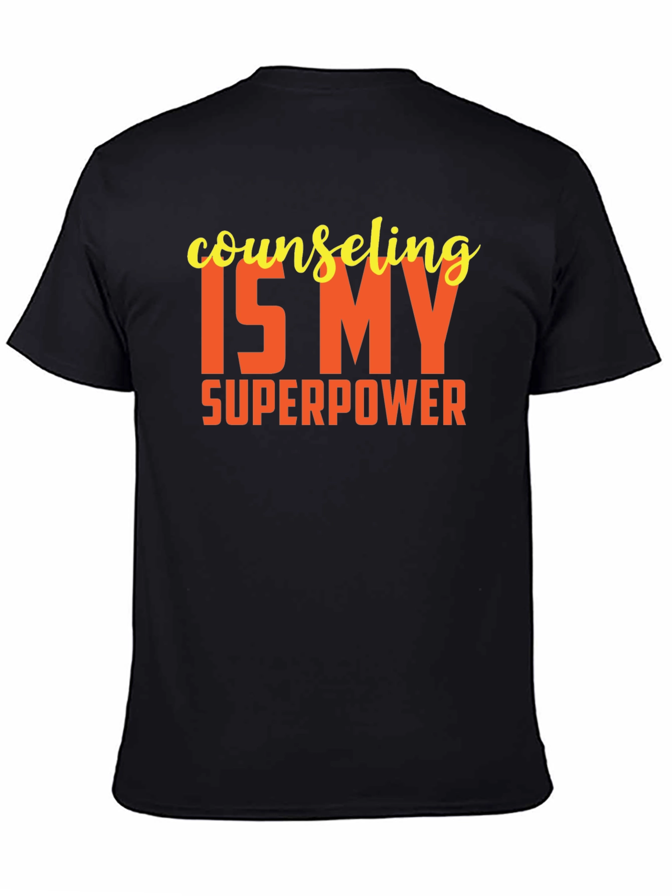 Black Counseling is My Superpower Graphic Tee view 4