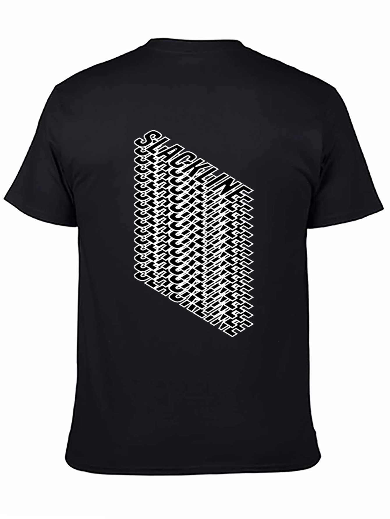 Black Black Slackline Graphic Tee view 4