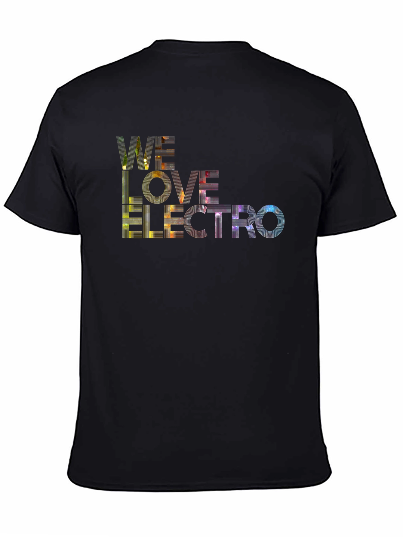 Black We Love Electro Black Graphic Tee view 4
