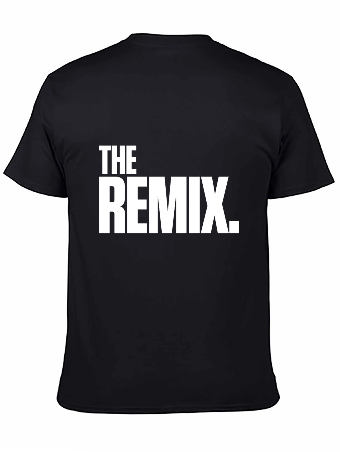 The Remix Black Cotton Graphic T-Shirt - 4