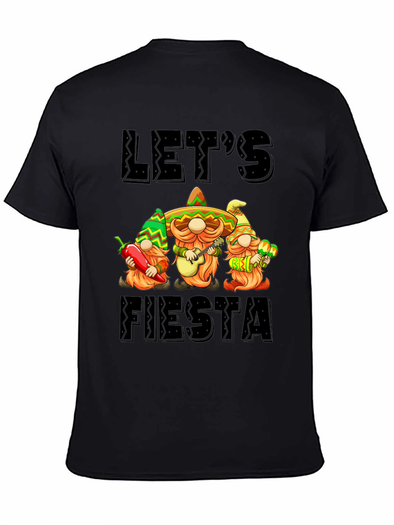 Let's Fiesta Gnome Graphic Tee - 4