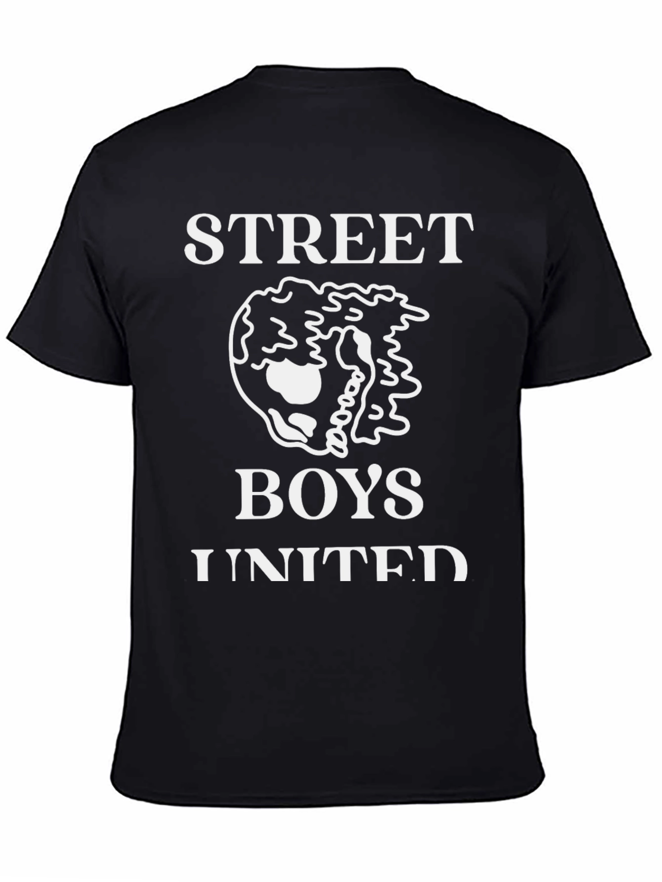 Black Street Boys United Black T-Shirt view 4