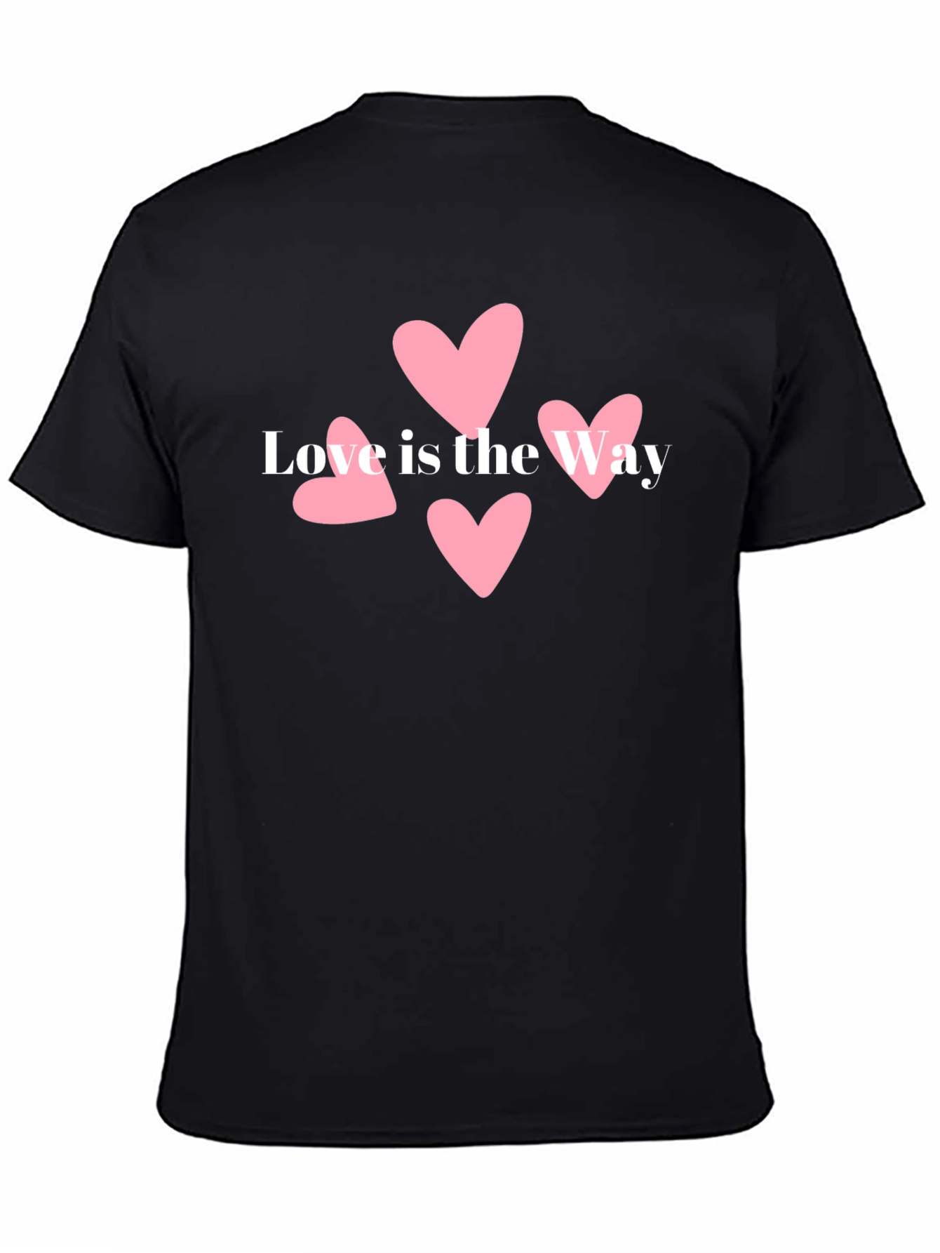 Black Love is the Way Graphic T-Shirt view 4